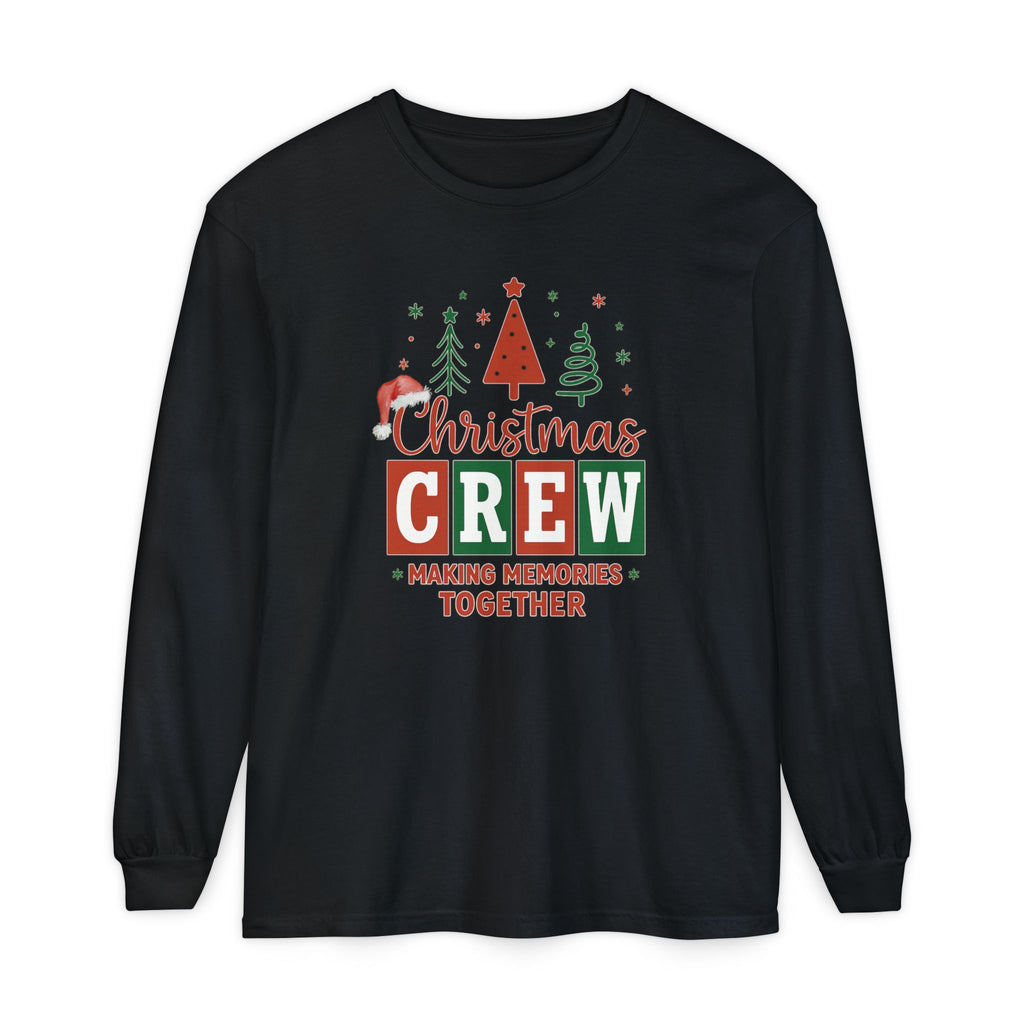 Christmas Crew Long Sleeve Shirt — 'Making Memories Together' Holiday Tee