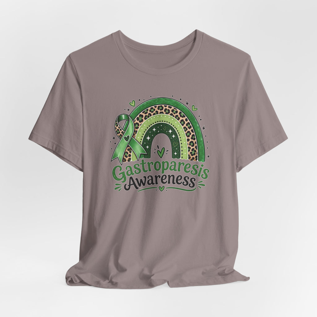 Gastroparesis Awareness Rainbow T-Shirt
