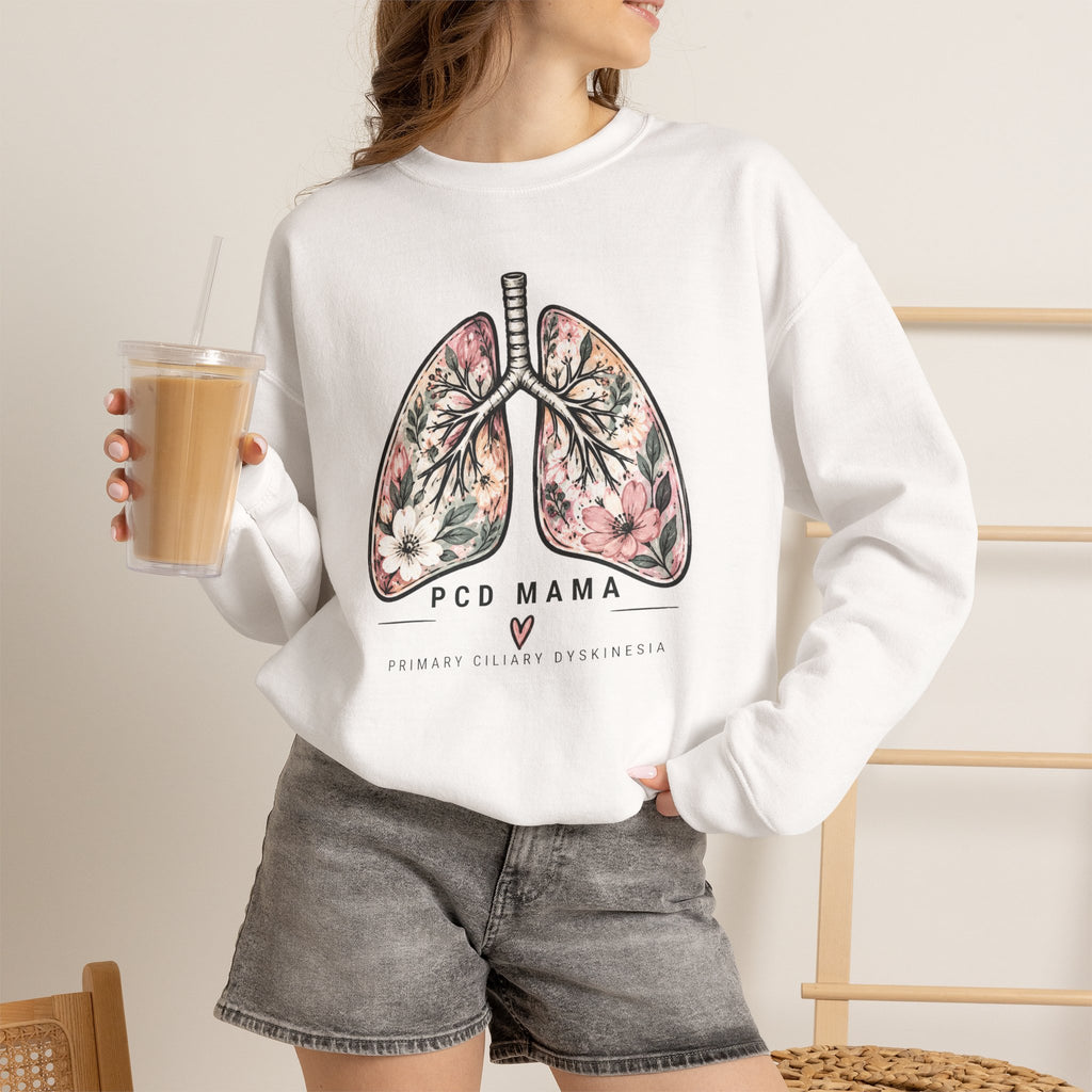 PCD Mama Floral Lungs Sweatshirt