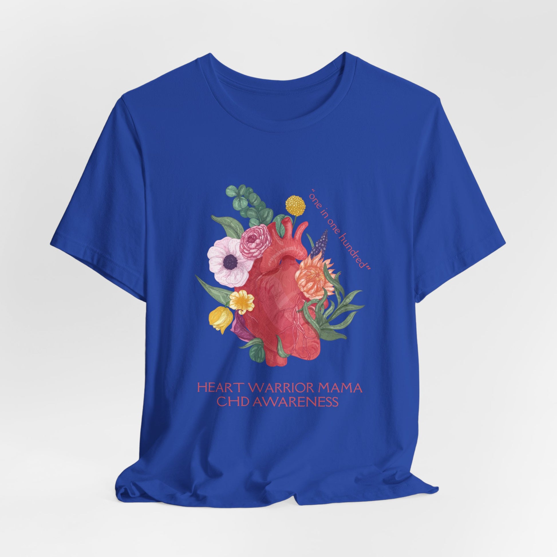 Heart Warrior Mama CHD Awareness Tee