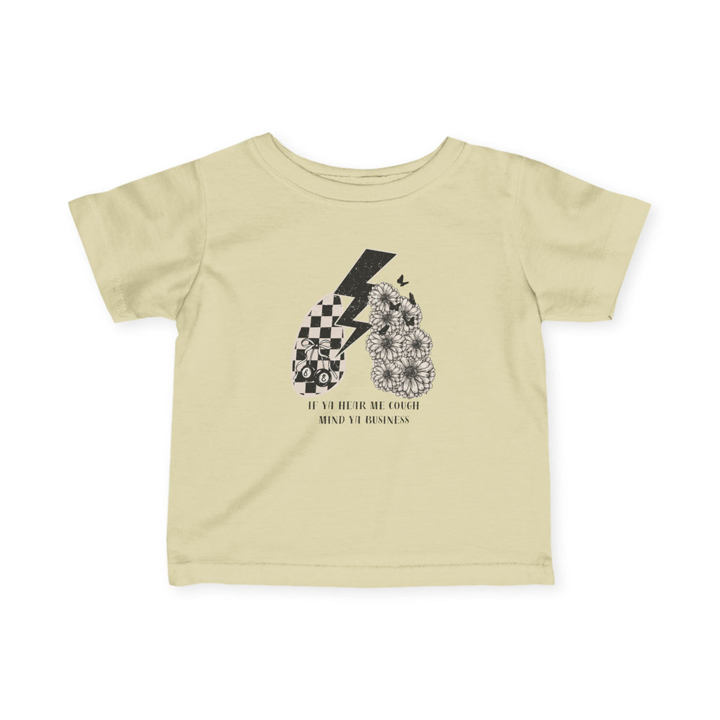 Infant Tee - Lungs Mind ya Business