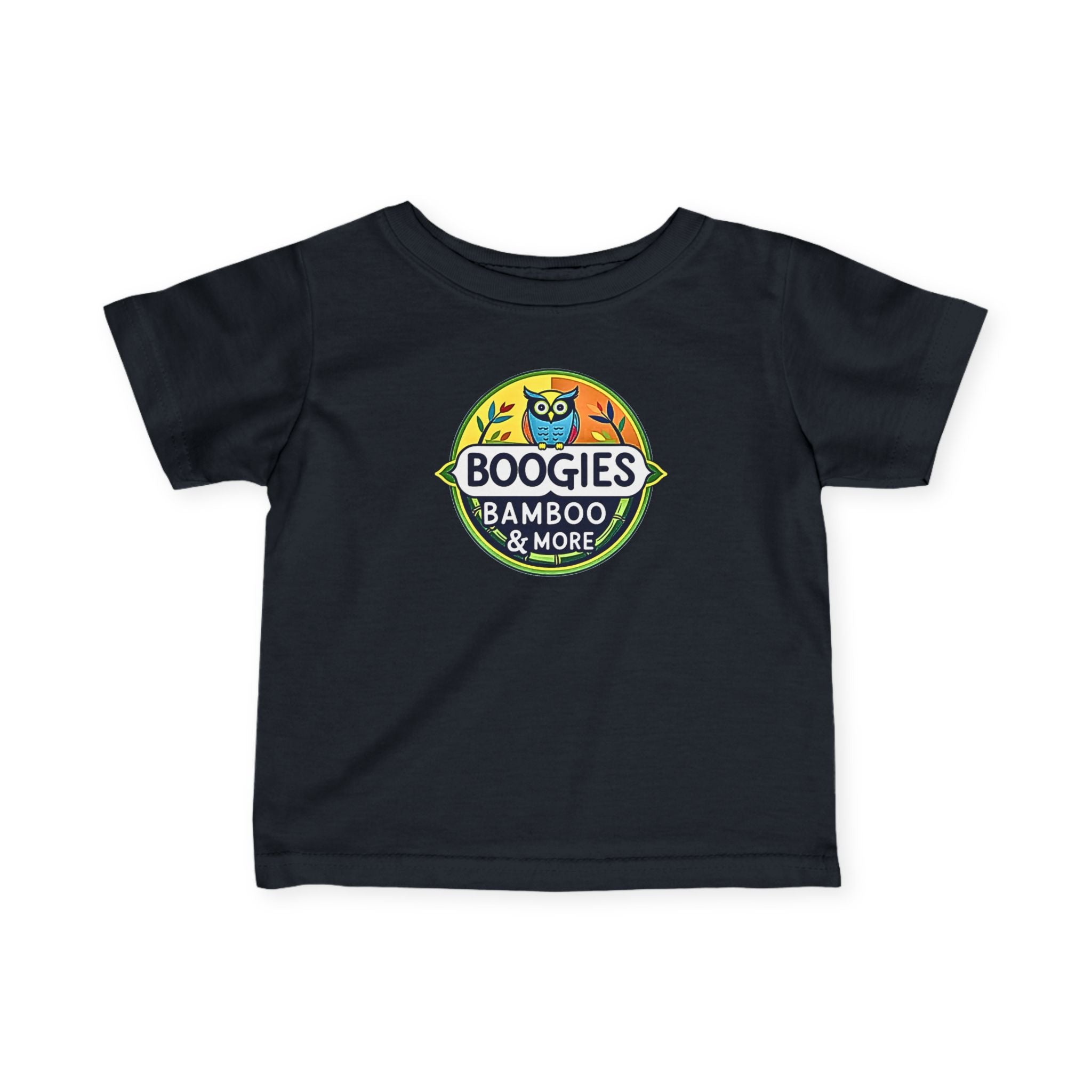 Infant Tee — 'Boogies Bamboo & More' Logo Baby Shirt