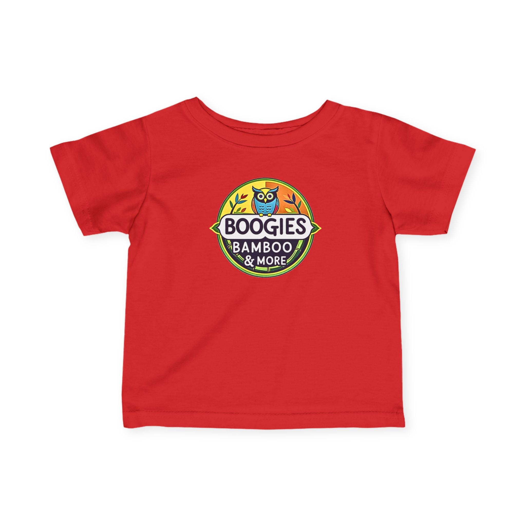 Infant Tee — 'Boogies Bamboo & More' Logo Baby Shirt