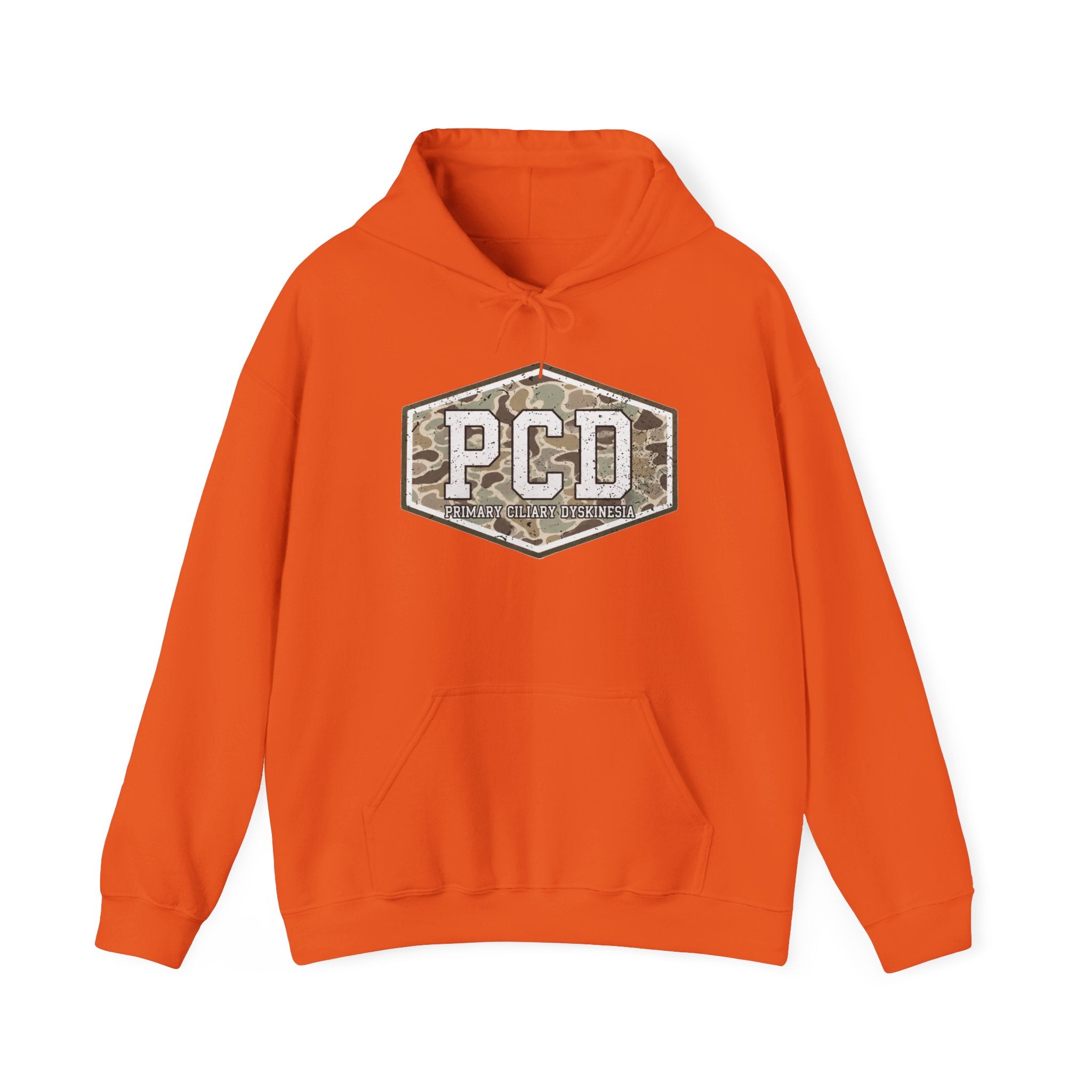 PCD Camo Logo Hoodie – Tactical Military Style Pullover
