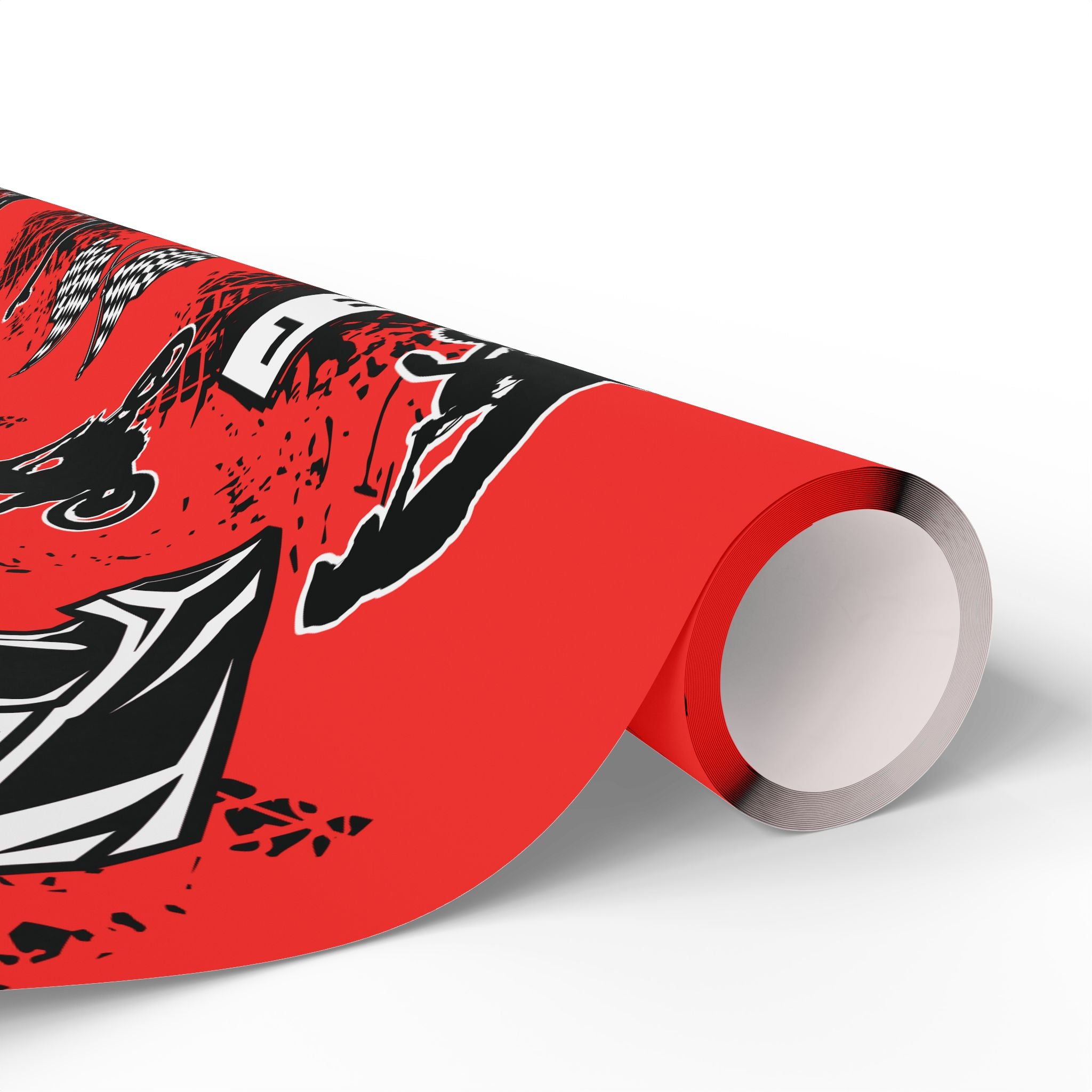 LUCA Motocross Wrapping Paper — Dirt Bike Gift Wrap for Motocross Fans