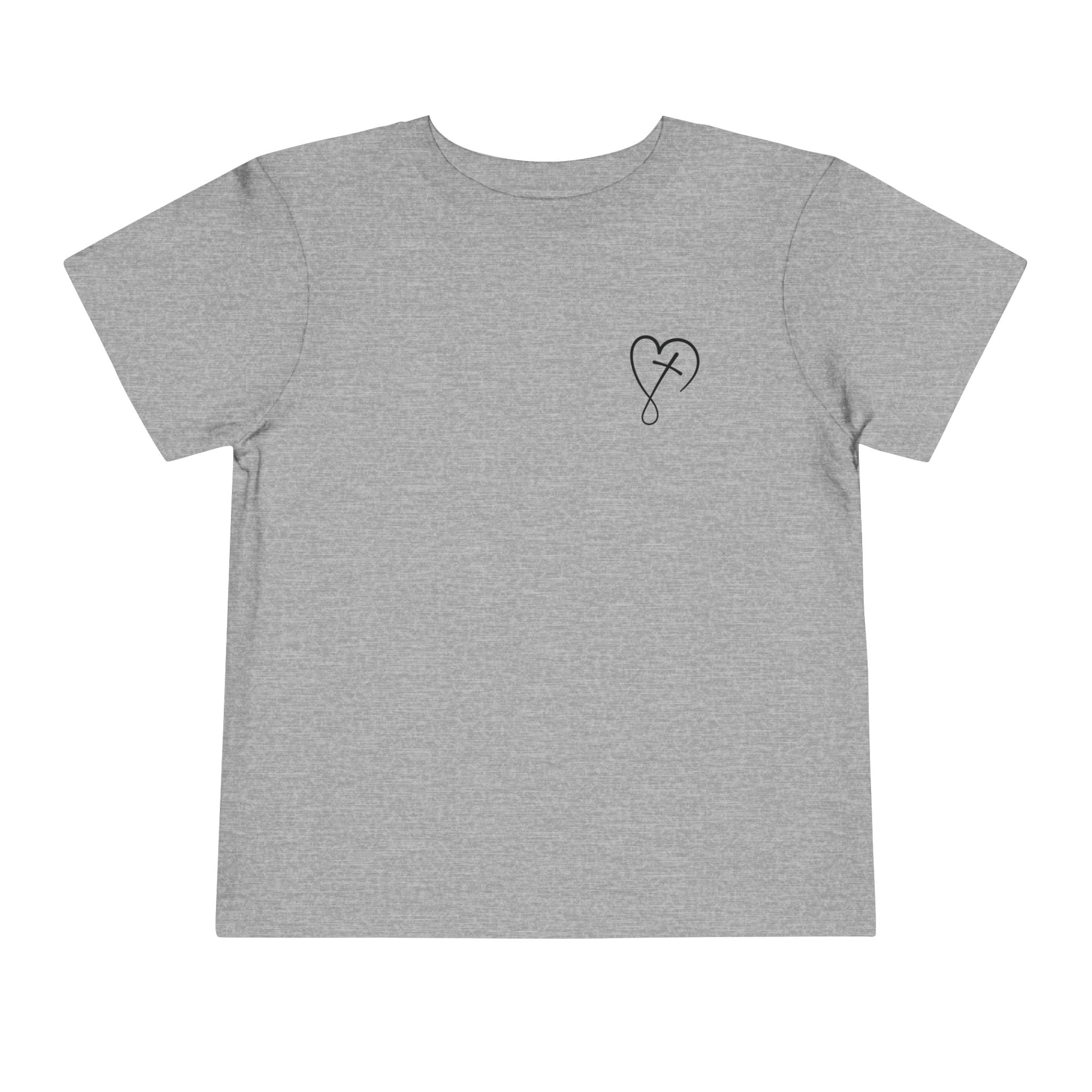 Toddler Short sleeve Jesus has my back
