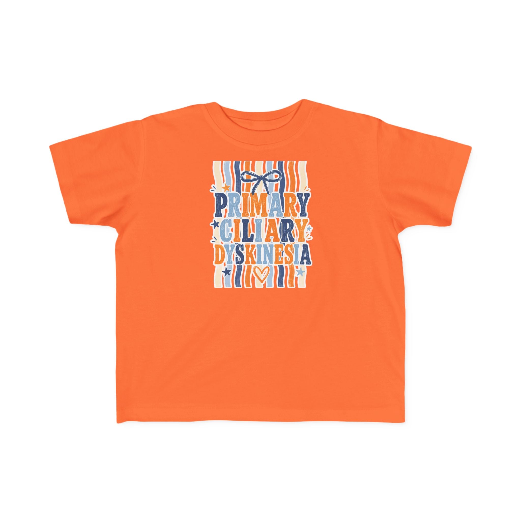 The Jentri- Toddler Primary Ciliary Dyskinesia Tee — Awareness Ribbon Design