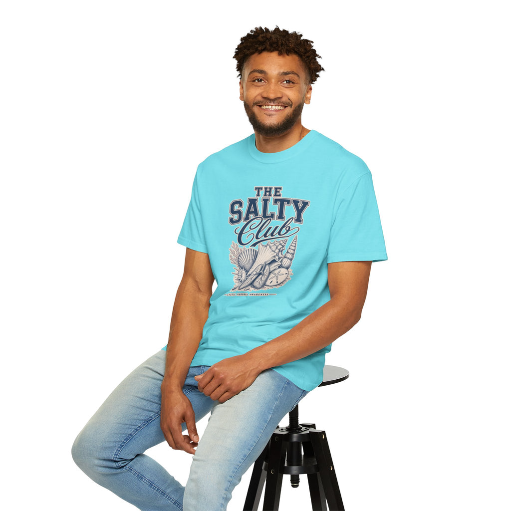 The Salty Club Beach T-Shirt — Nautical CF Awareness