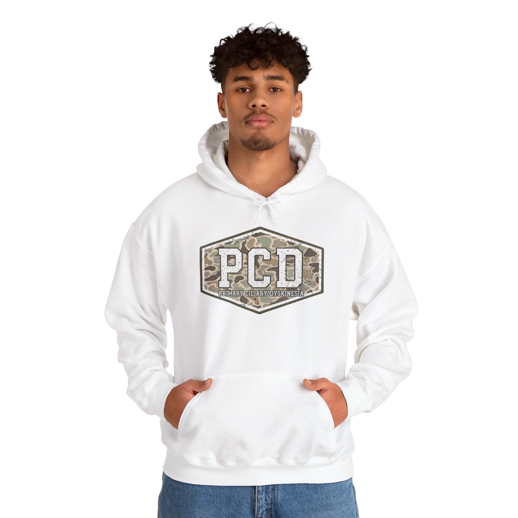 PCD Camo Logo Hoodie – Tactical Military Style Pullover