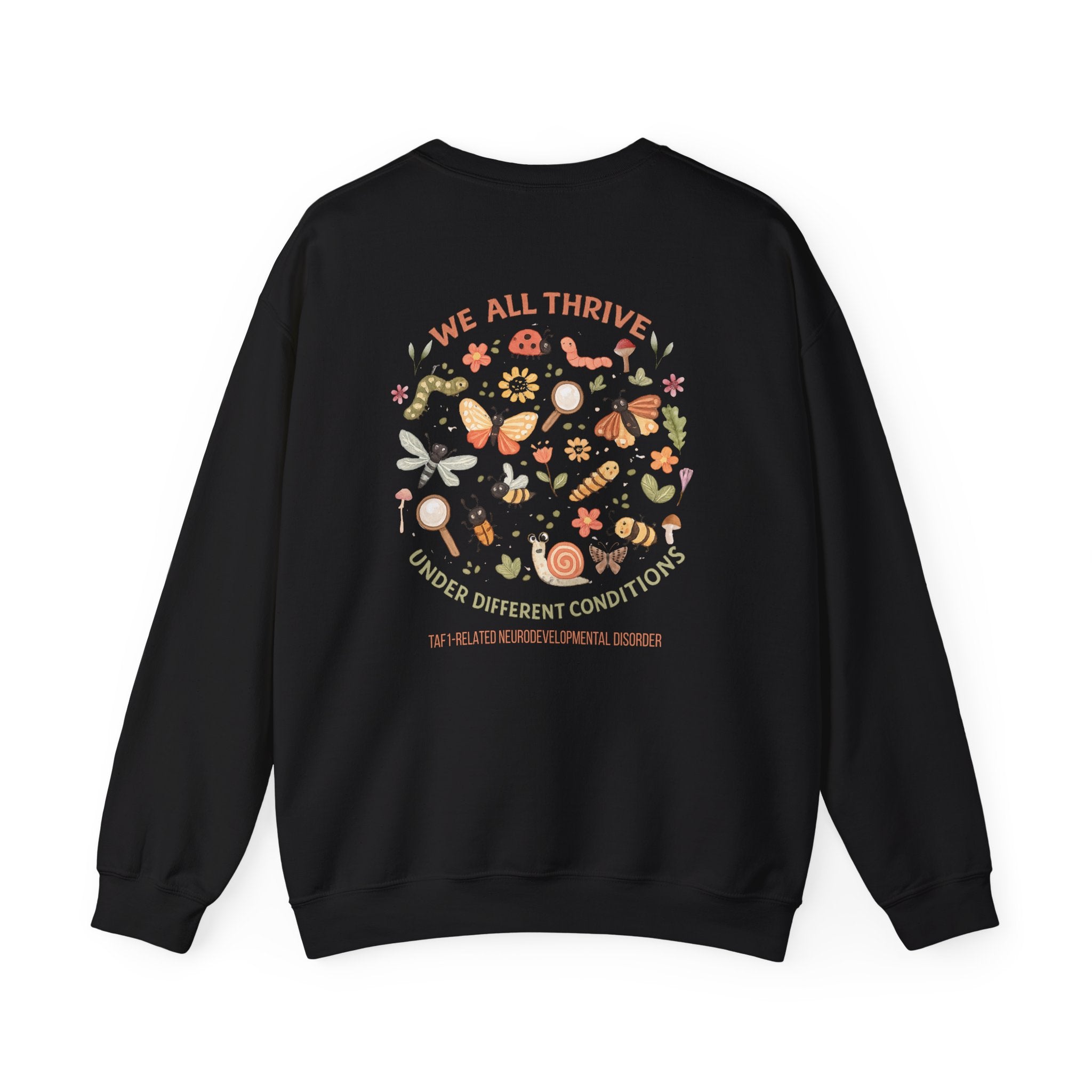 Daddy Crewneck Sweatshirt — “We All Thrive” TAF-1 Neuro