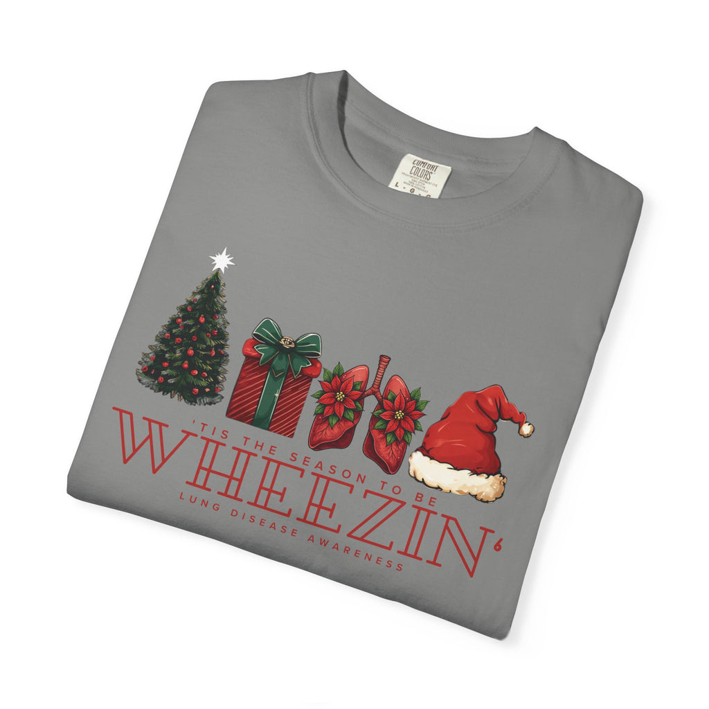 Tis the Season to Be Wheezin T-Shirt — Funny Holiday Christmas Tee