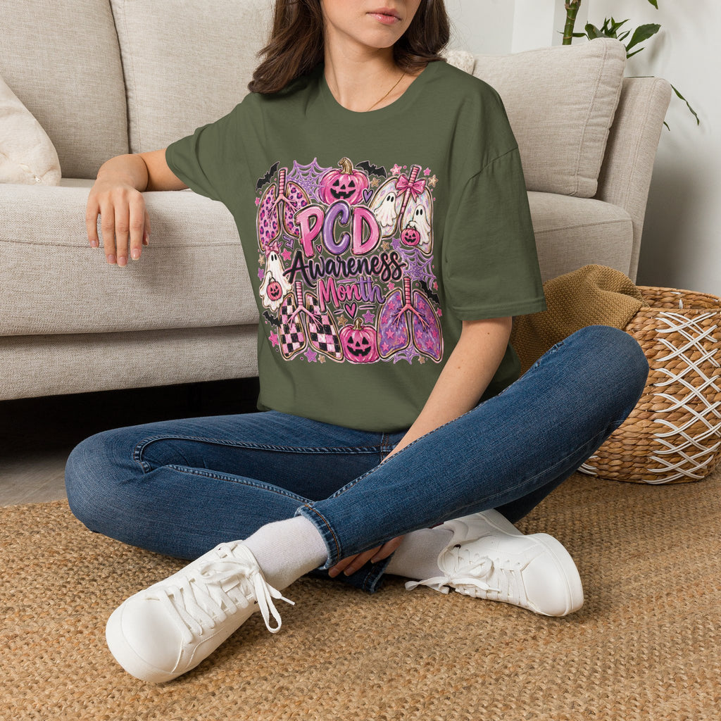 PCD Awareness Month Pumpkin T-Shirt