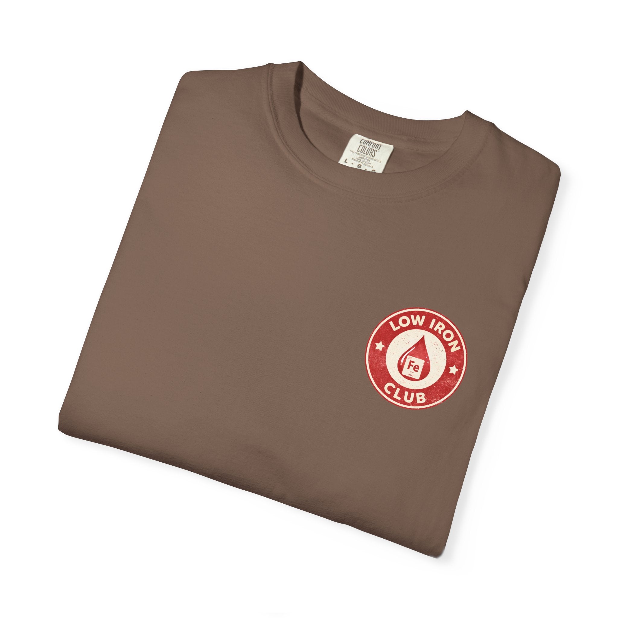 Low Iron Club T-Shirt — Anemia Awareness Tee