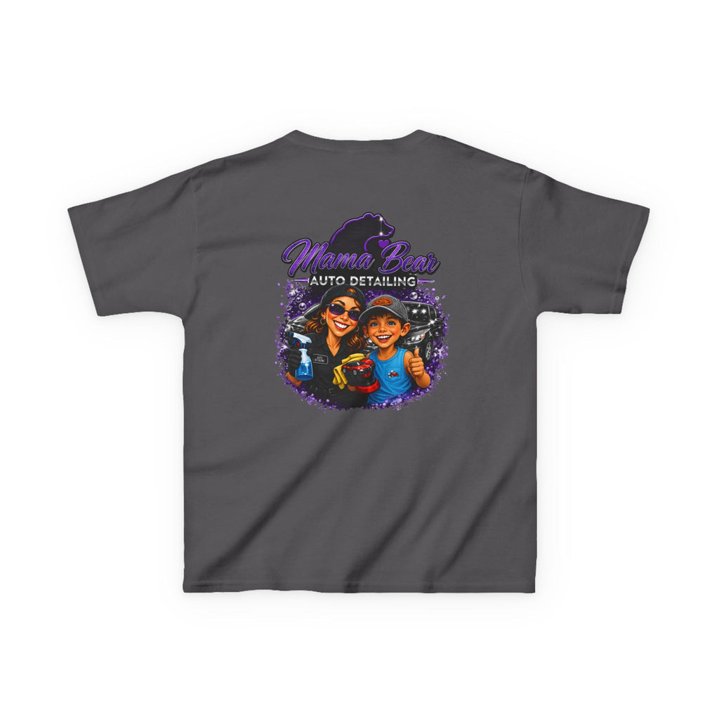Kids Mama Bear Auto Detailing Tee — Cute Mechanic/Detailing Shirt for Kids