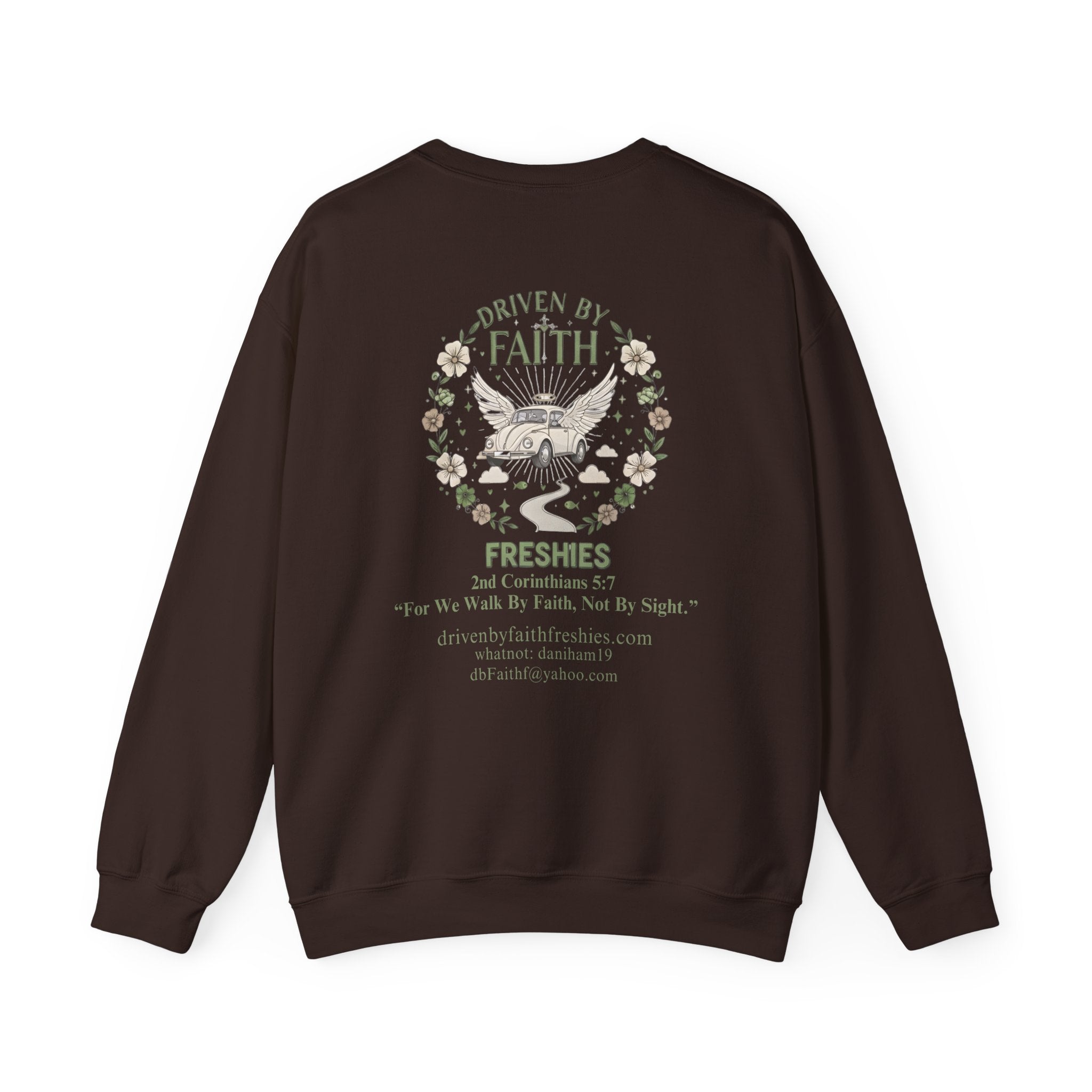 Driven By Faith Freshies Crewneck Sweatshirt- Dani