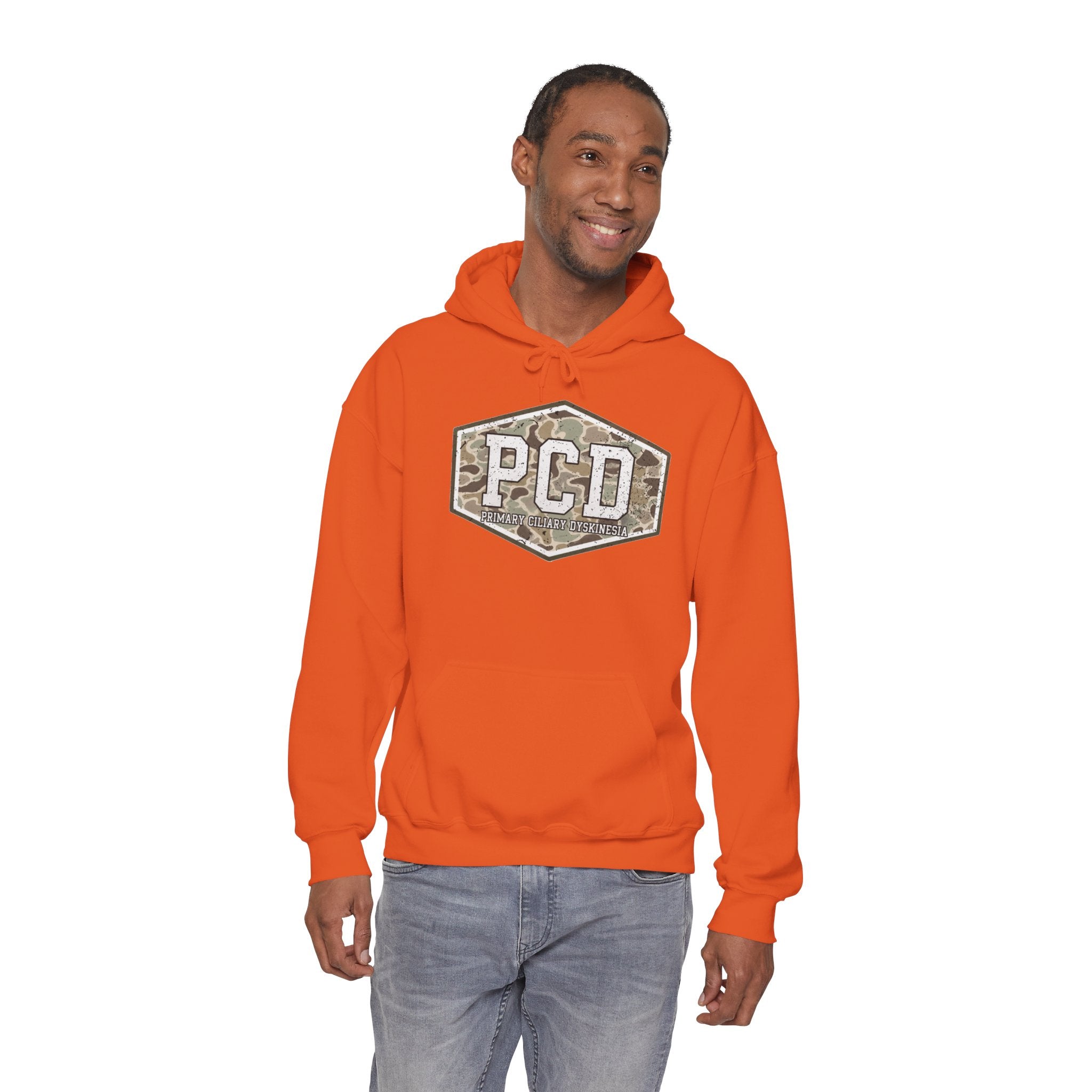 PCD Camo Logo Hoodie – Tactical Military Style Pullover