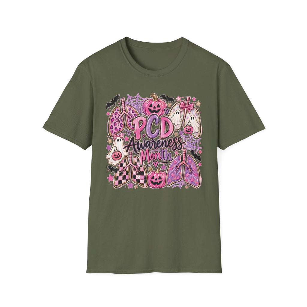 PCD Awareness Month Pumpkin T-Shirt