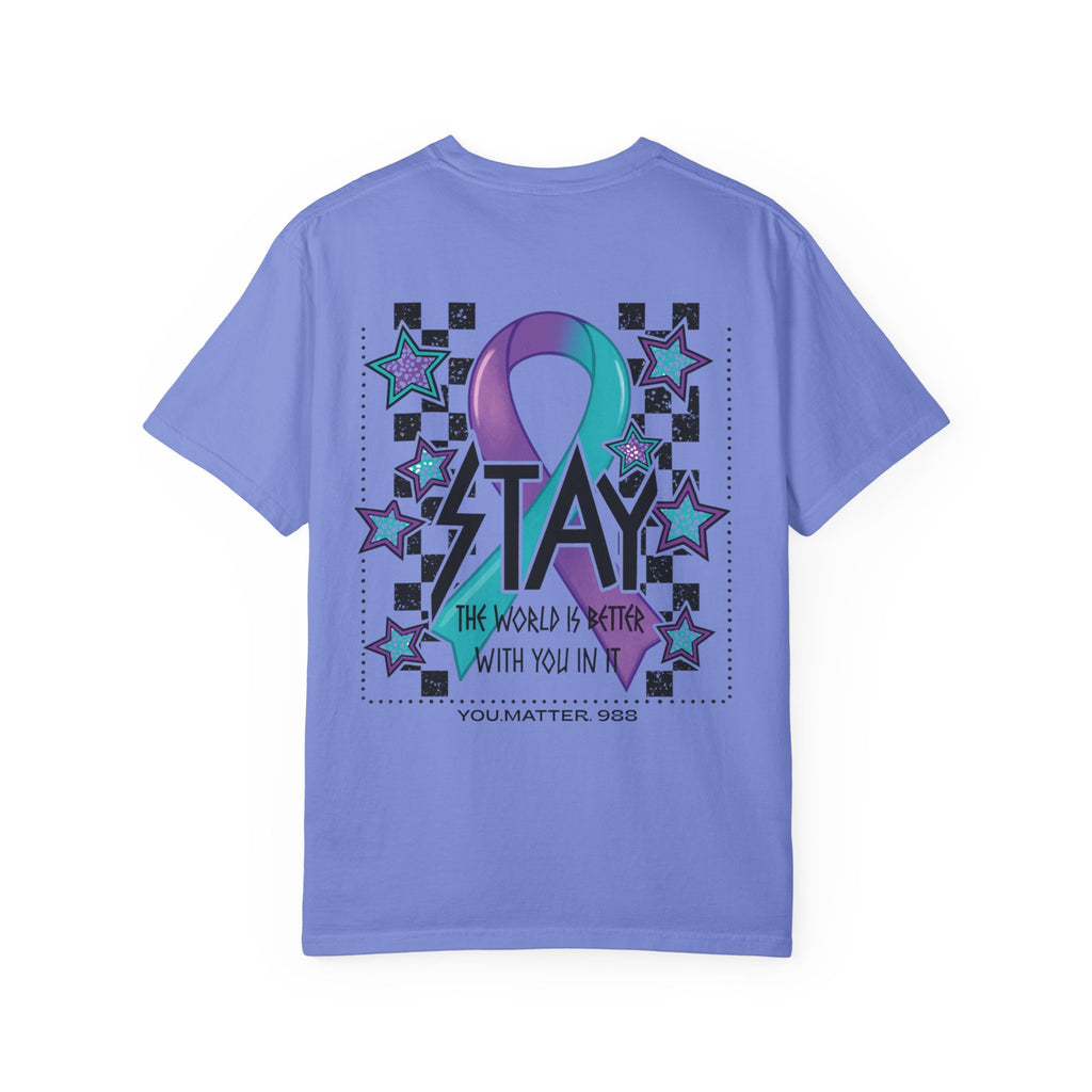 YOU.MATTER.988.STAY T-Shirt — Inspirational Graphic Tee