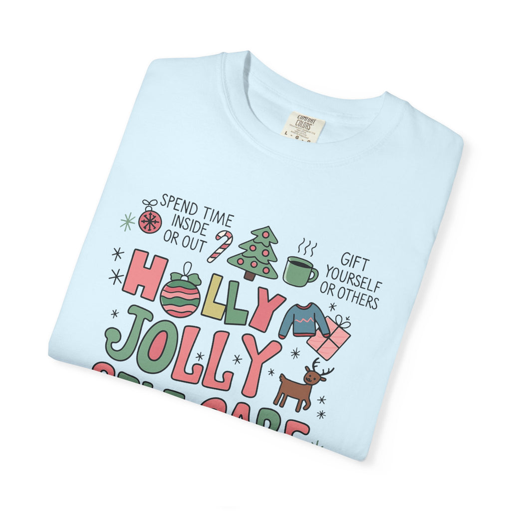 Christmas Self Care Tee — Holiday T-shirt