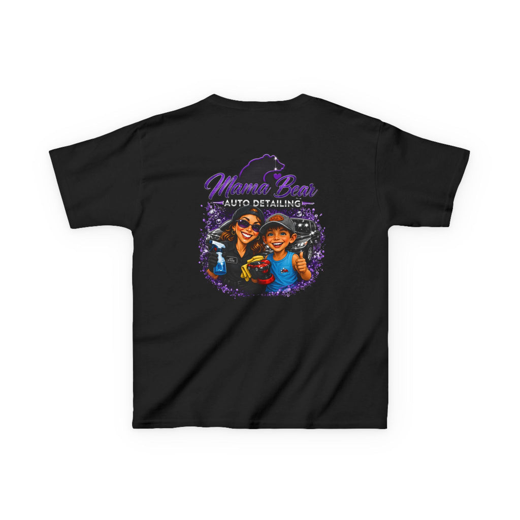 Kids Mama Bear Auto Detailing Tee — Cute Mechanic/Detailing Shirt for Kids
