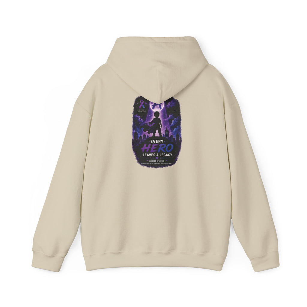 Every Hero Leaves a Legacy Hoodie- Ashur Fundraiser