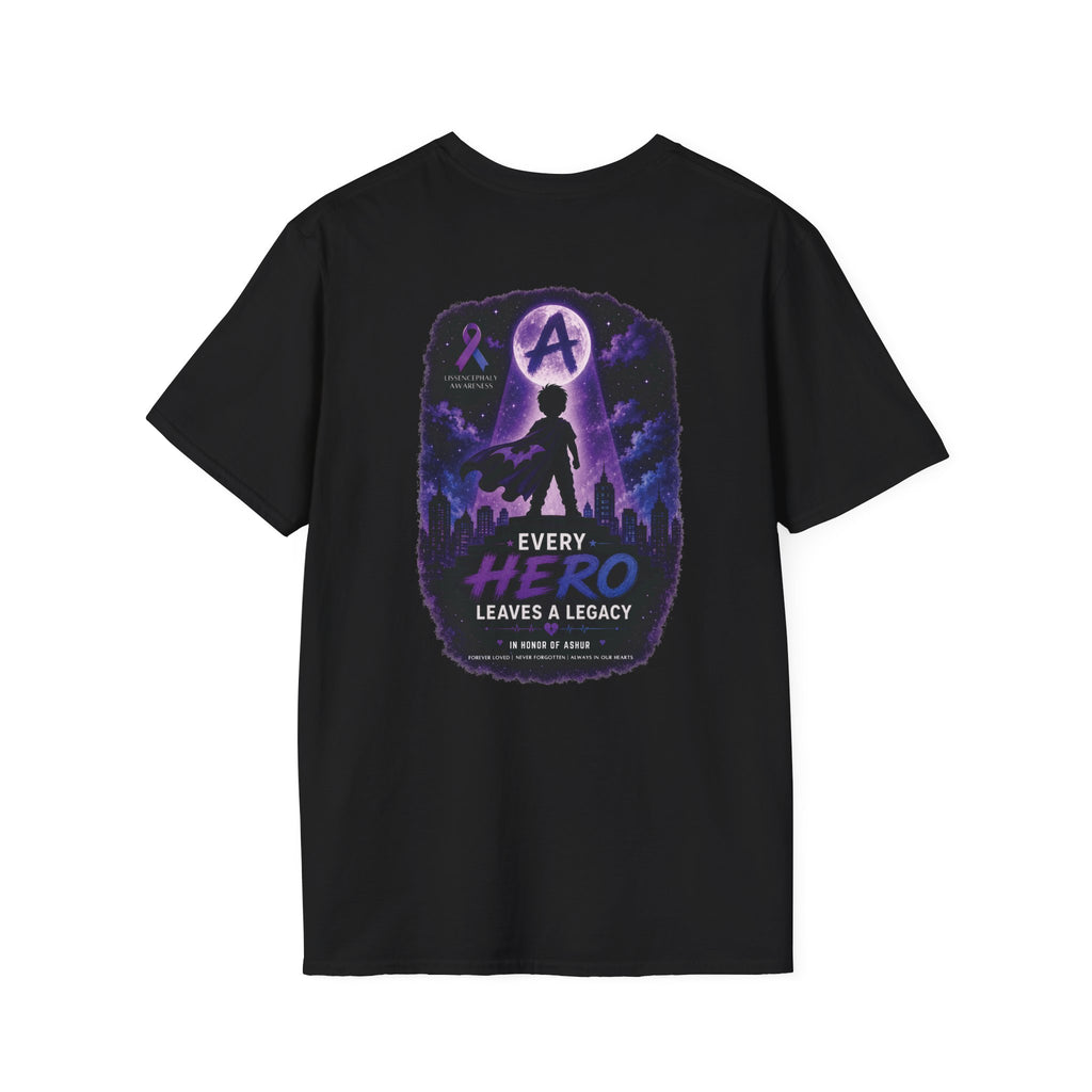 Every Hero Leaves a Legacy T-Shirt - Ashur Fundraiser