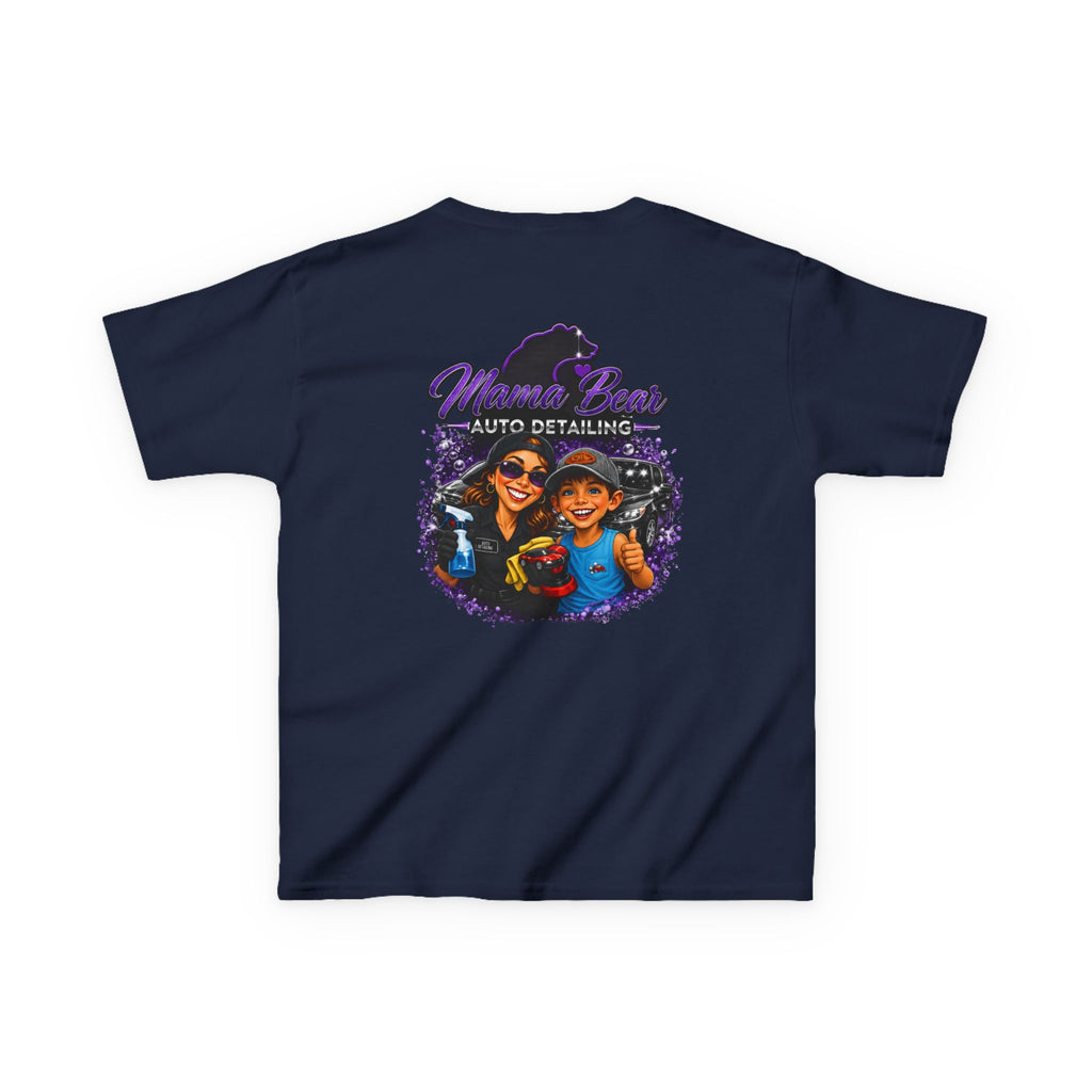 Kids Mama Bear Auto Detailing Tee — Cute Mechanic/Detailing Shirt for Kids
