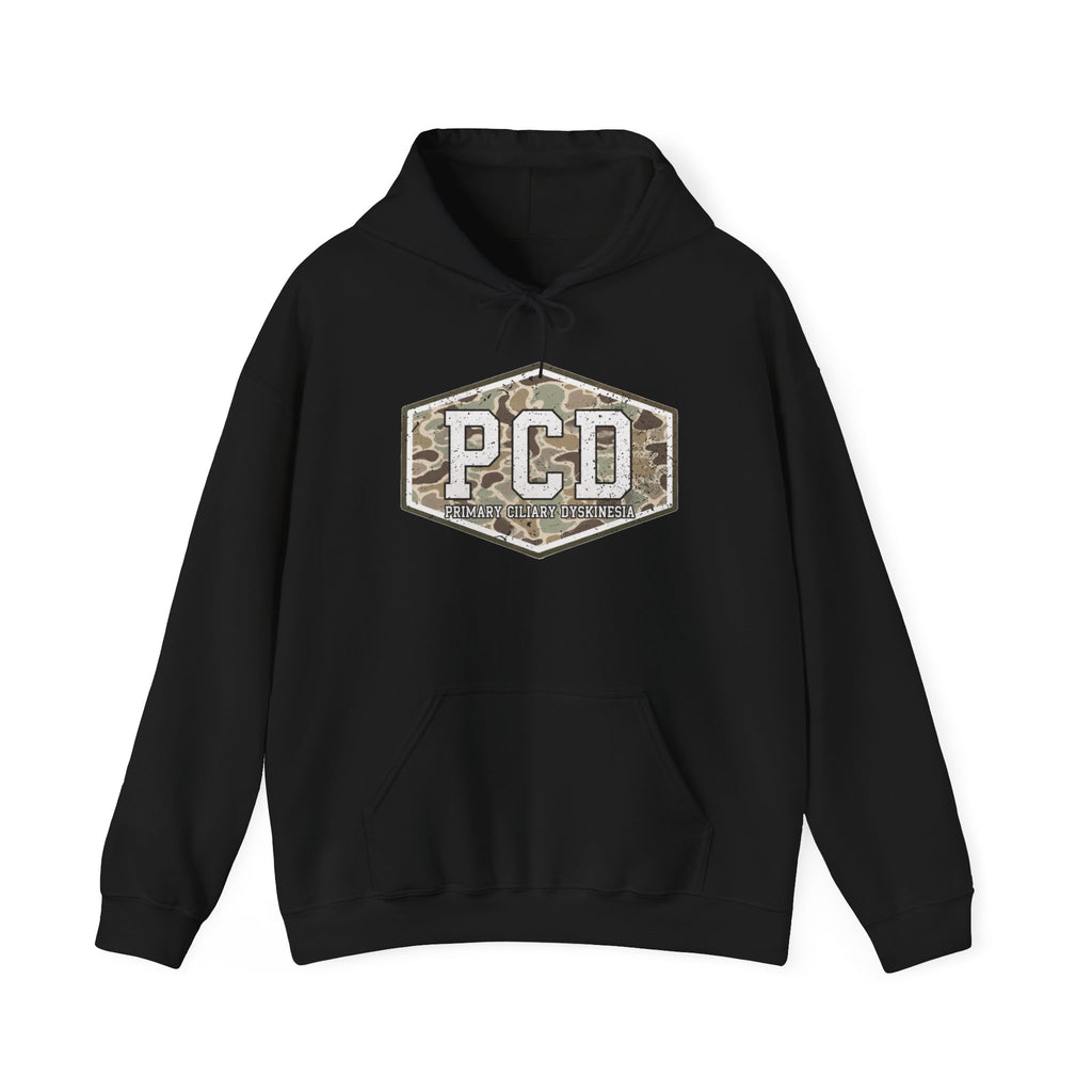 PCD Camo Logo Hoodie – Tactical Military Style Pullover