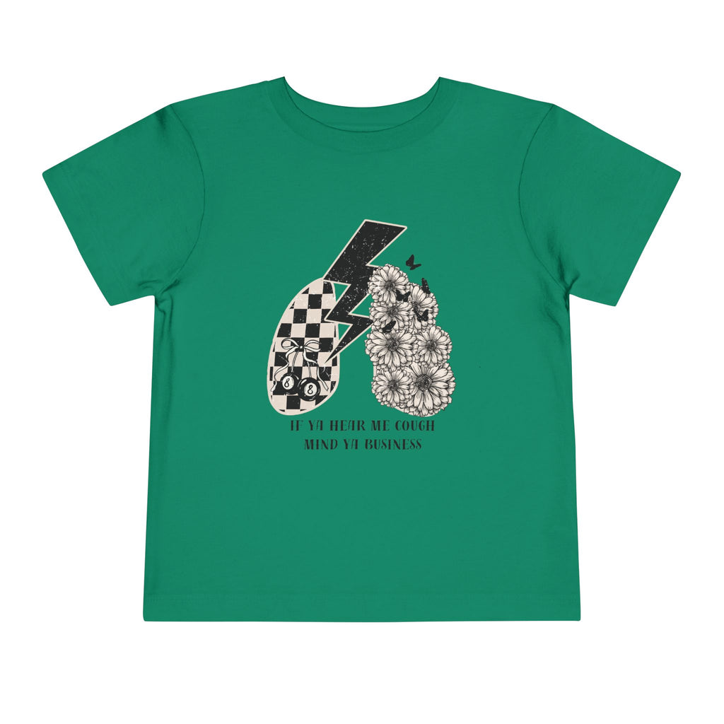 Toddler Tee Lungs Mind ya Business