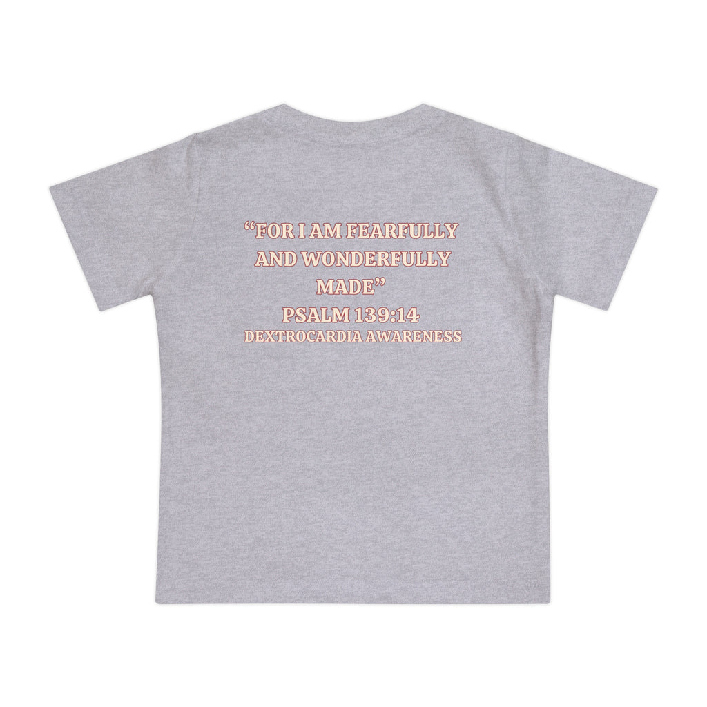 Dextrocardia Baby Short Sleeve T-Shirt — “Heart is in the Right Place”