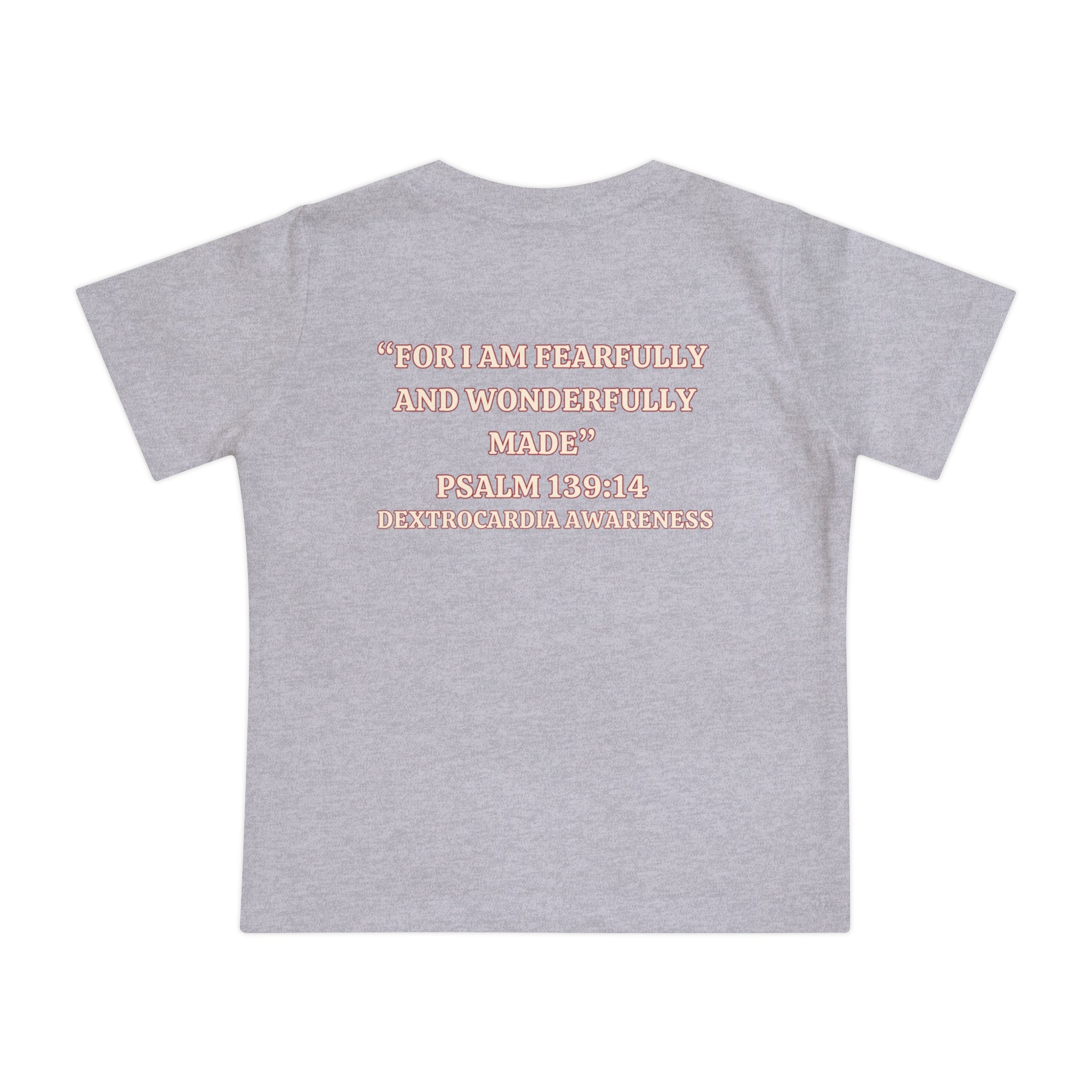 Dextrocardia Baby Short Sleeve T-Shirt — “Heart is in the Right Place”