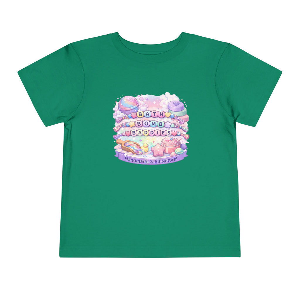 Toddler Bath Bomb Baddies T-Shirt — Pastel Handmade Bath Bombs Graphic Tee