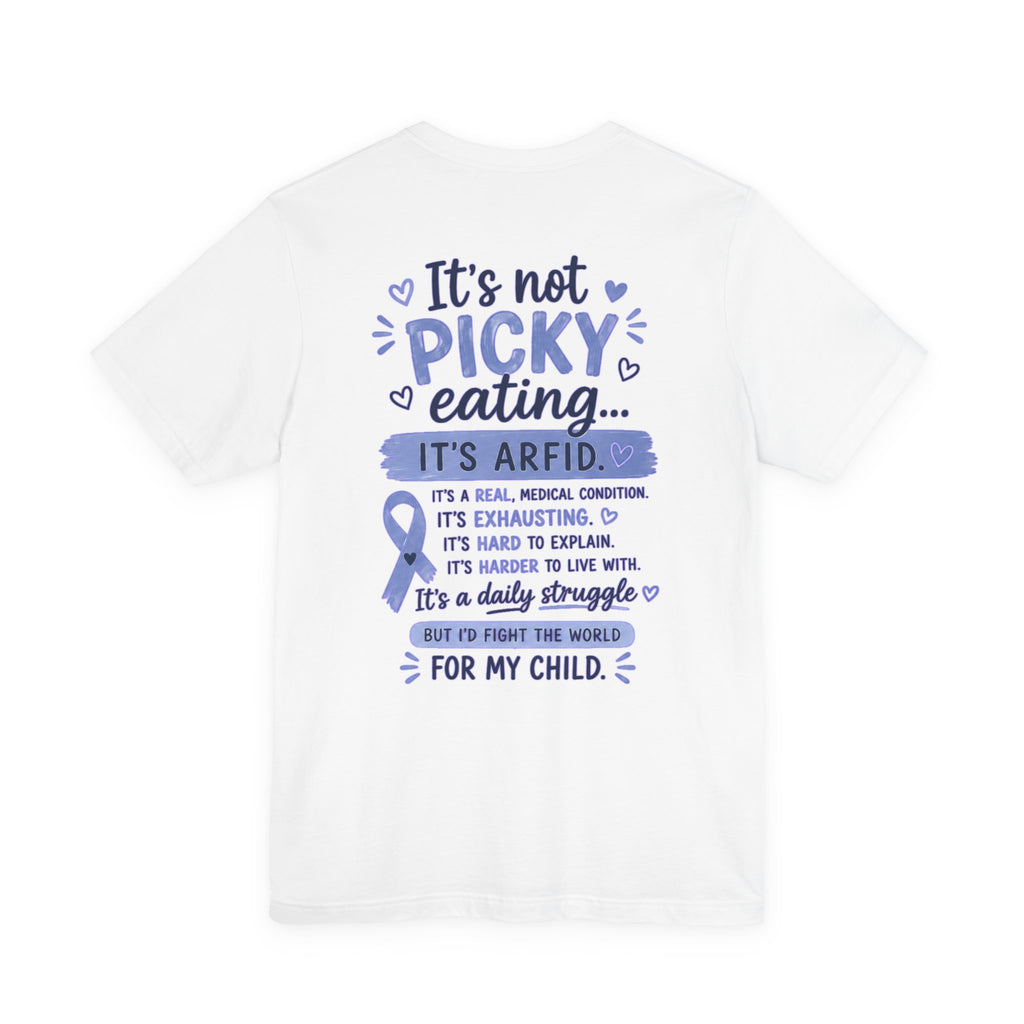 ARFID MAMA Awareness T‑Shirt — "It's Not Picky Eating... It's ARFID" Support Tee