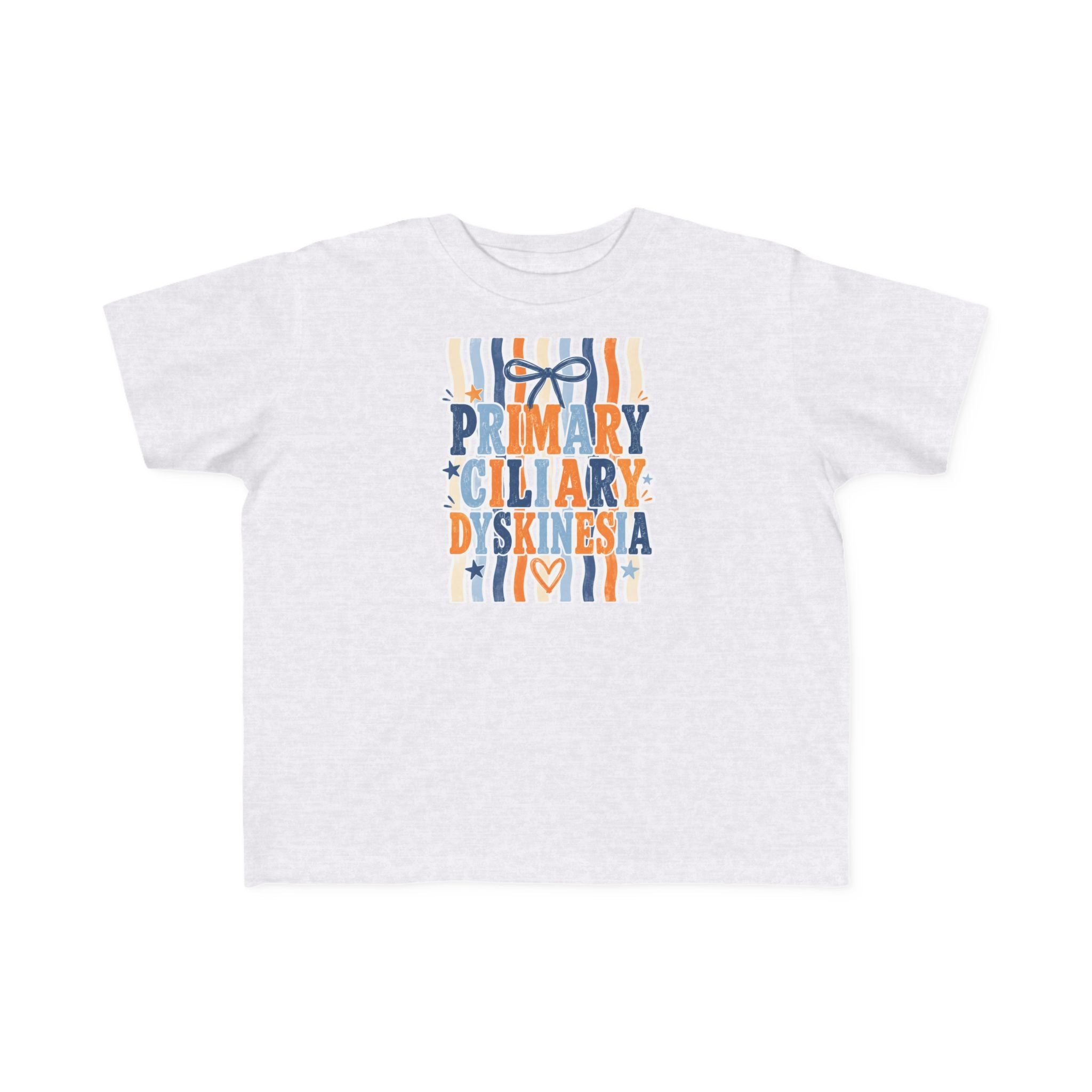 The Jentri- Toddler Primary Ciliary Dyskinesia Tee — Awareness Ribbon Design