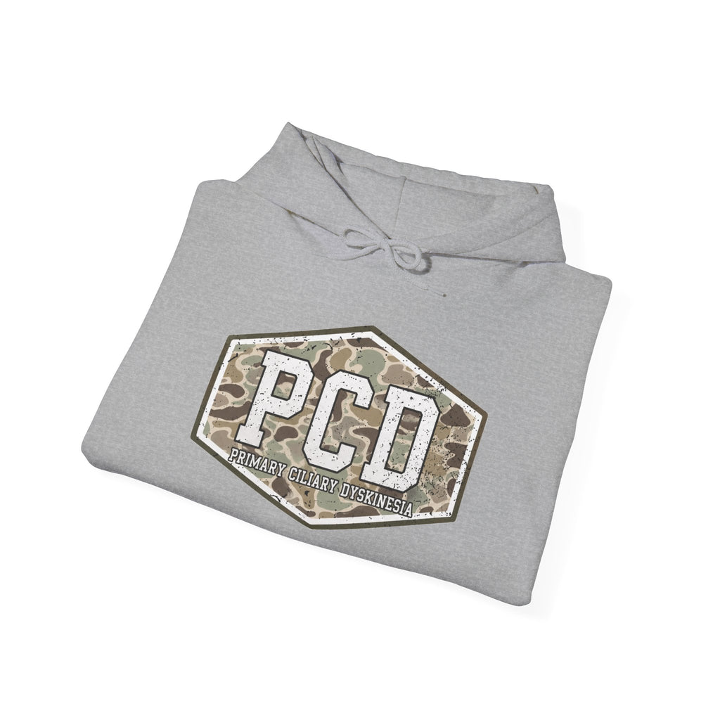 PCD Camo Logo Hoodie – Tactical Military Style Pullover