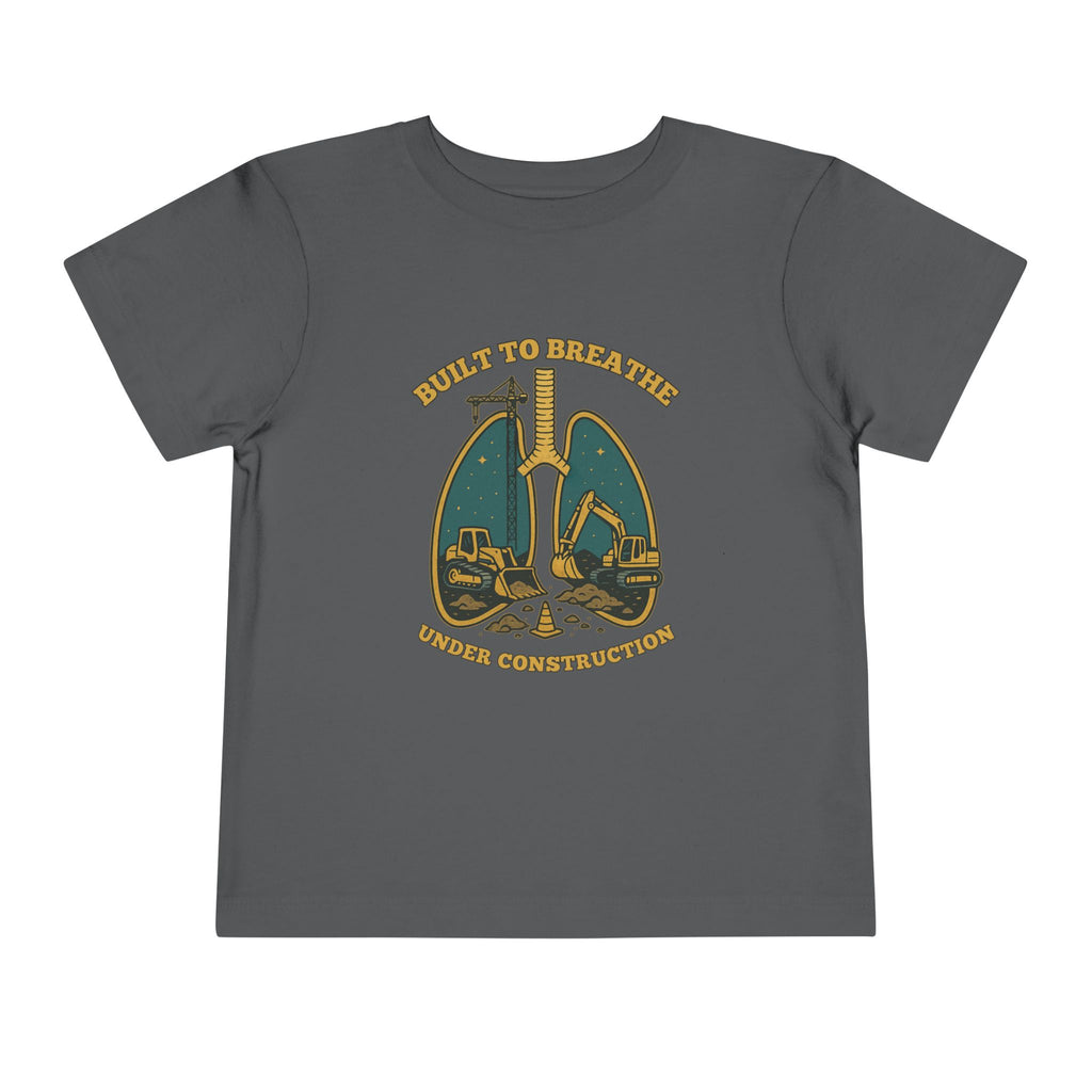 Toddler Tee Under Construction Built to Breathe