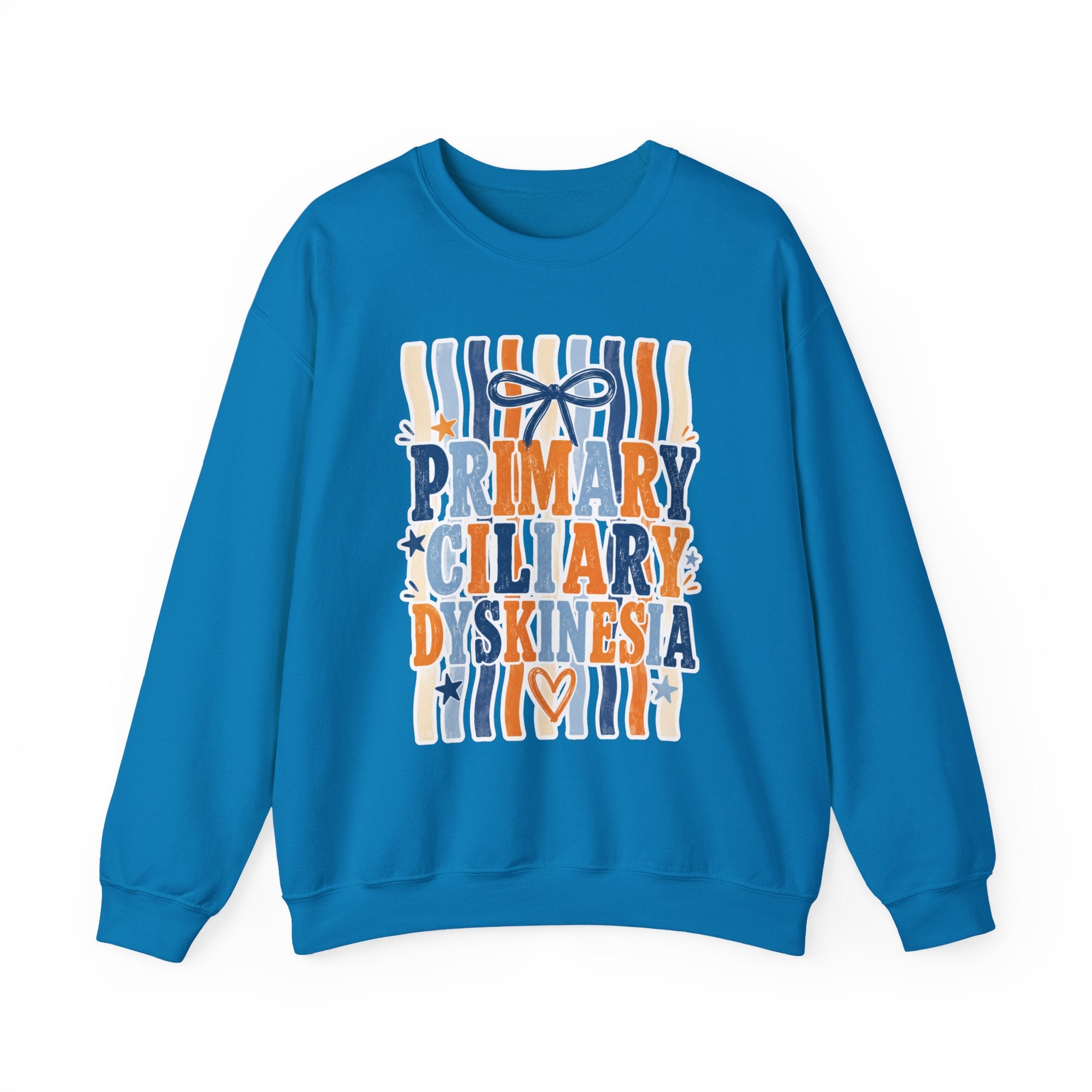 Primary Ciliary Dyskinesia Awareness Crewneck Sweatshirt
