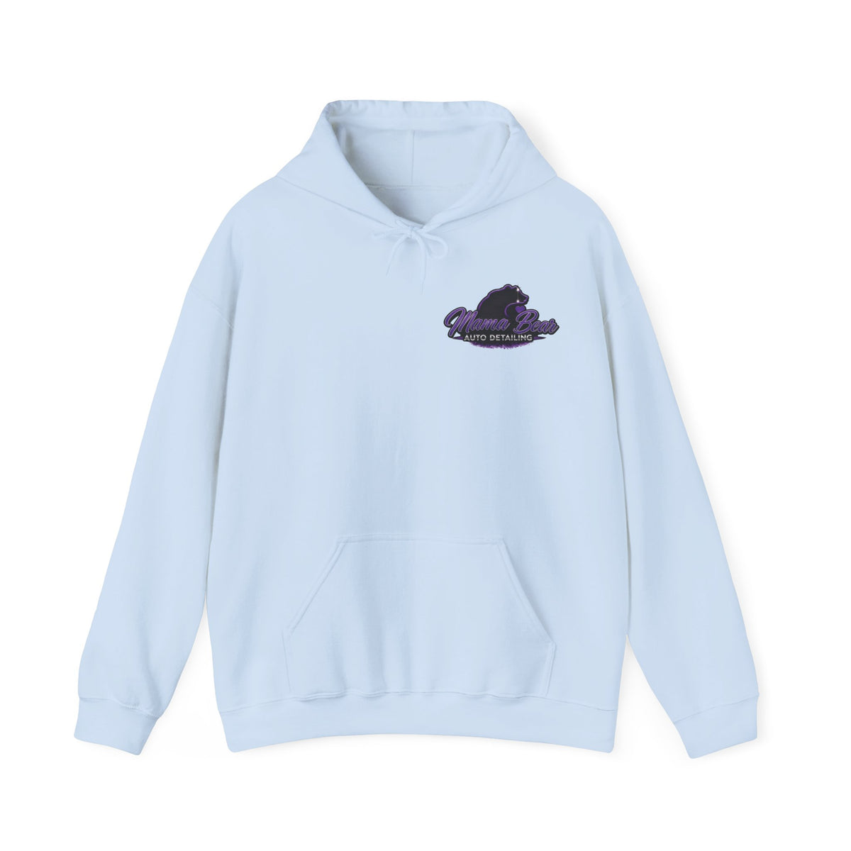 Mama Bear Auto Detailing Hoodie — Women's Car Care Team Pullover
