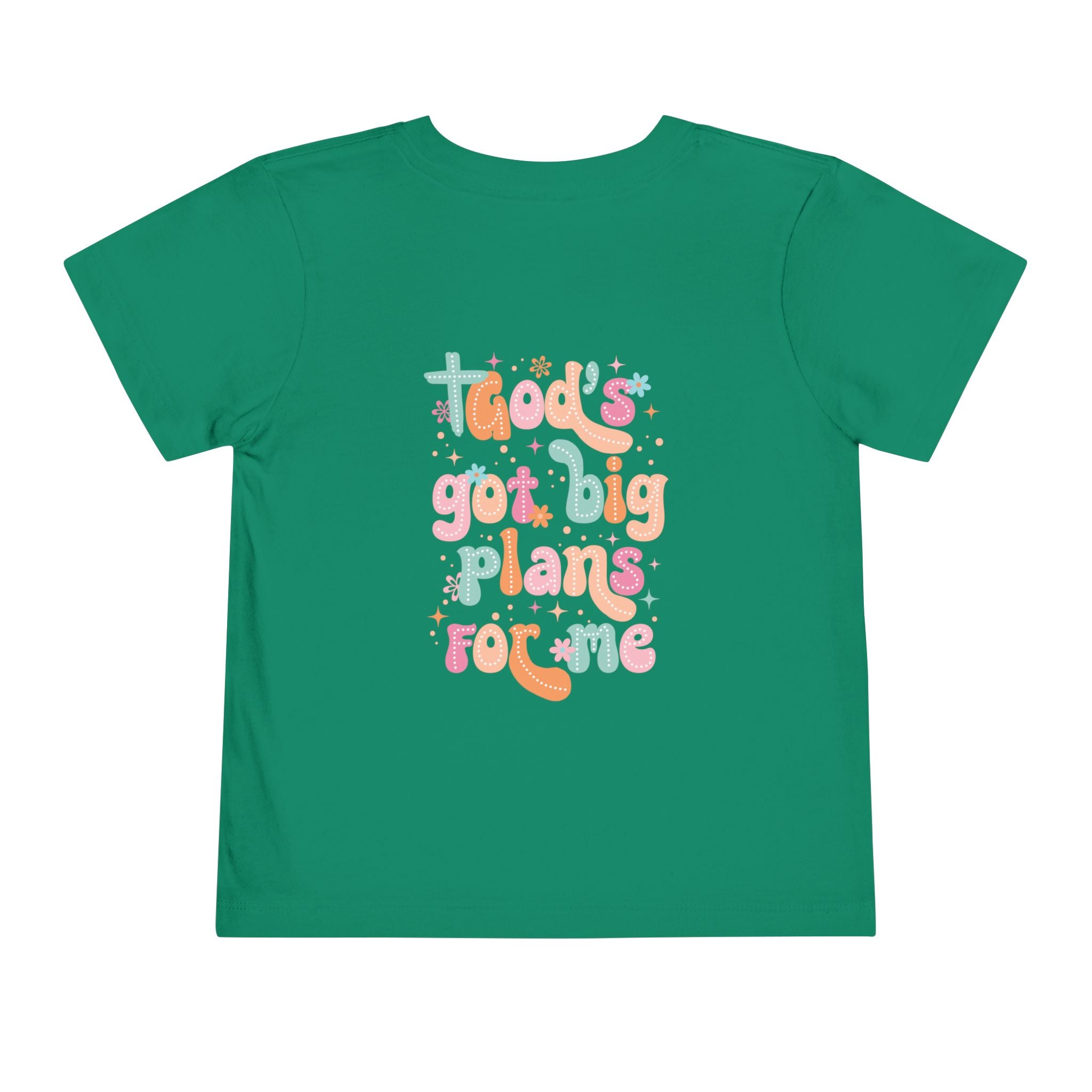 God’s Got Big Plans for Me Toddler Short Sleeve Tee