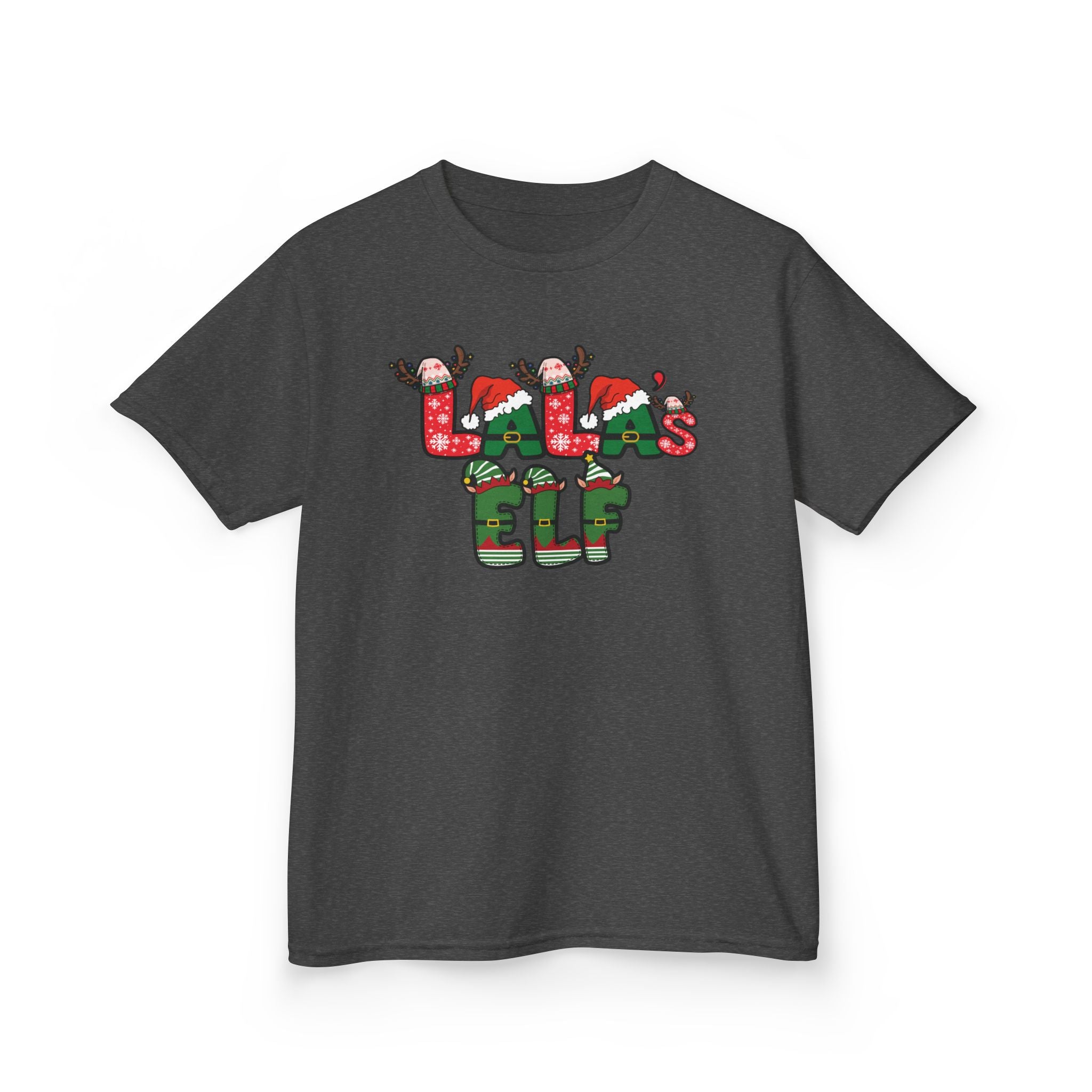 Kids Tee - LALA’S Elf Tee for the Holidays