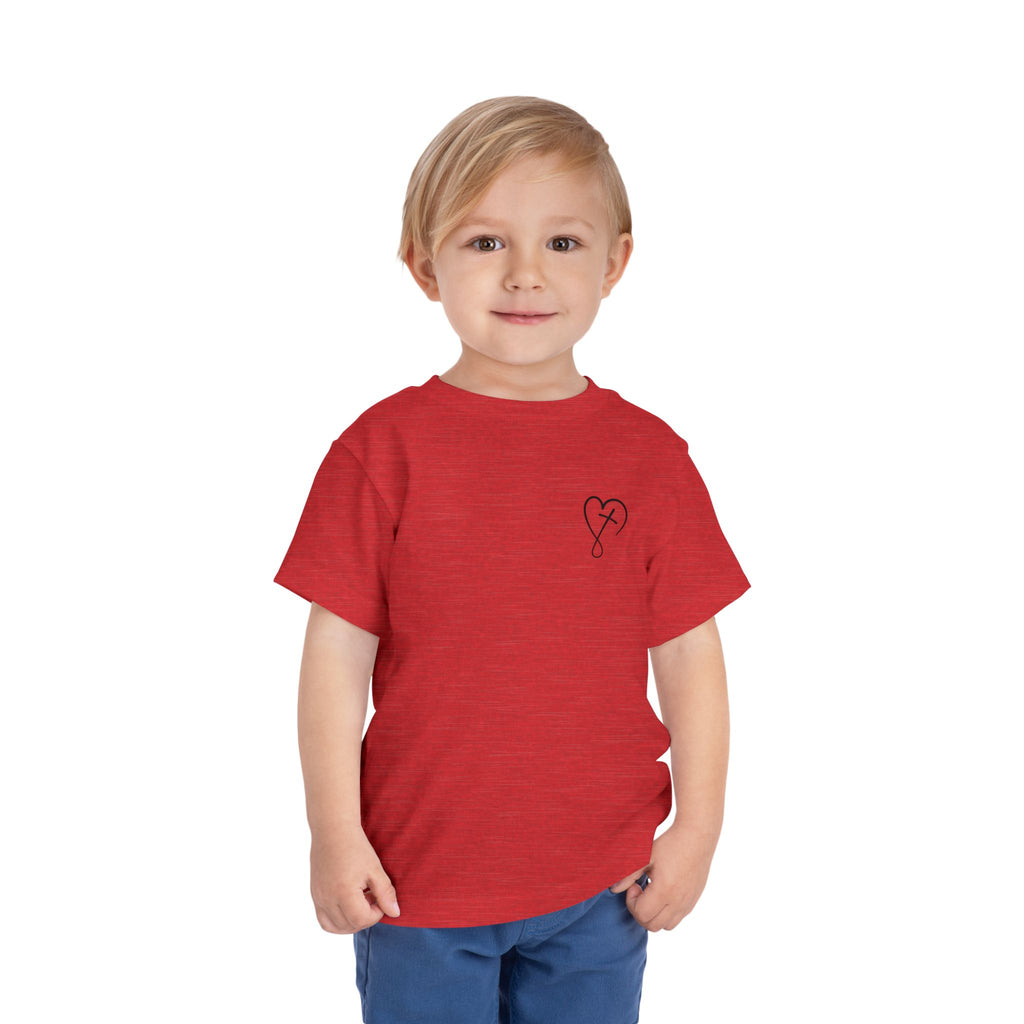 Toddler Short sleeve Jesus has my back