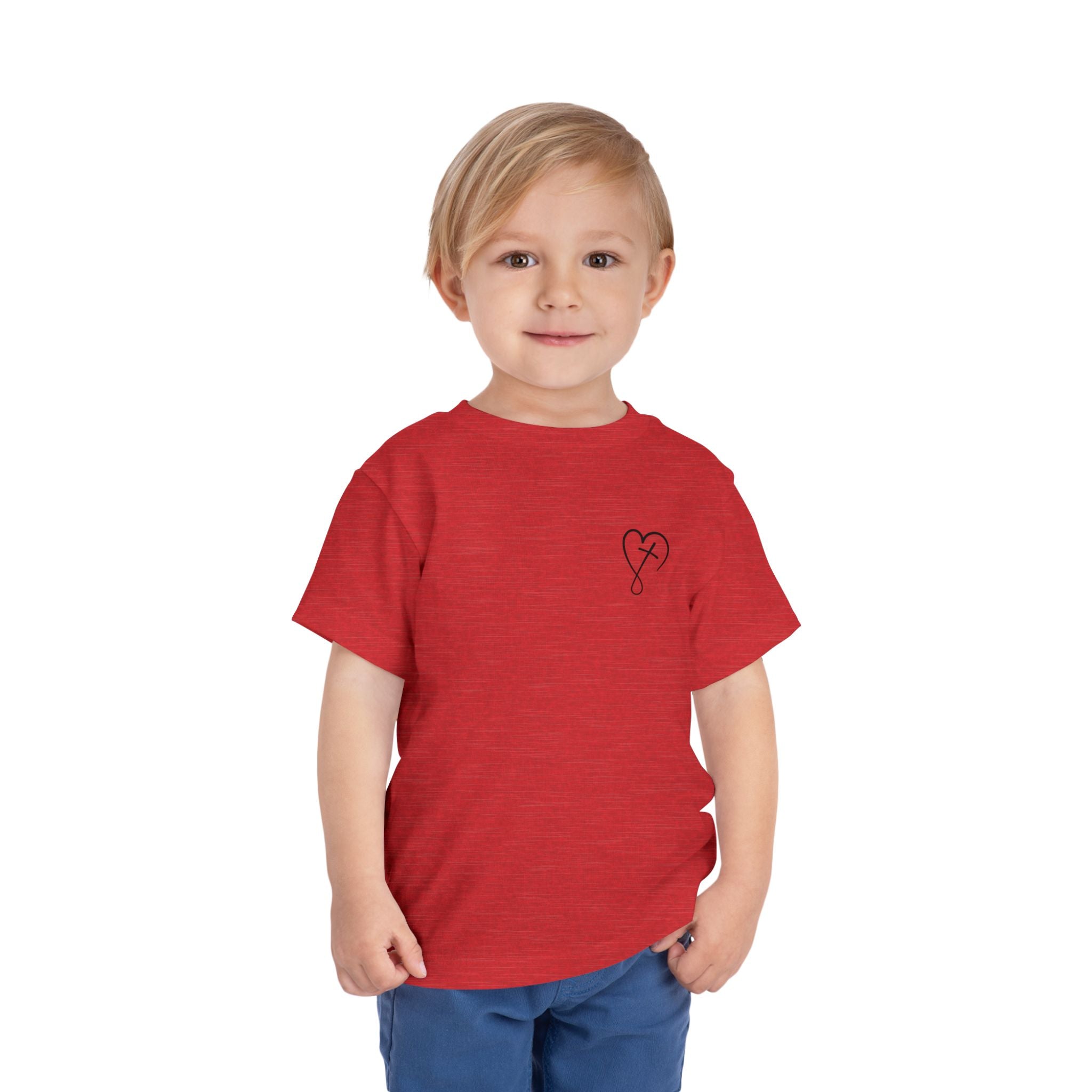 Toddler Short sleeve Jesus has my back