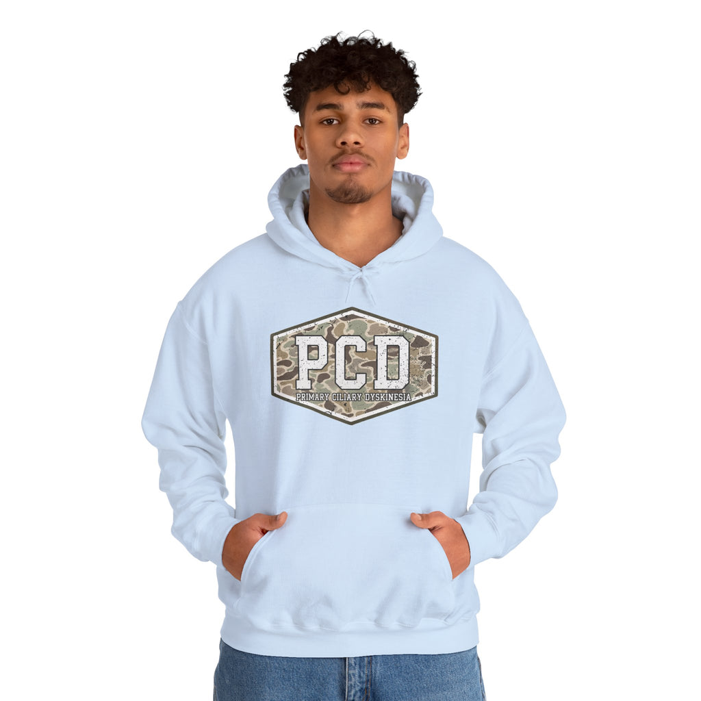 PCD Camo Logo Hoodie – Tactical Military Style Pullover