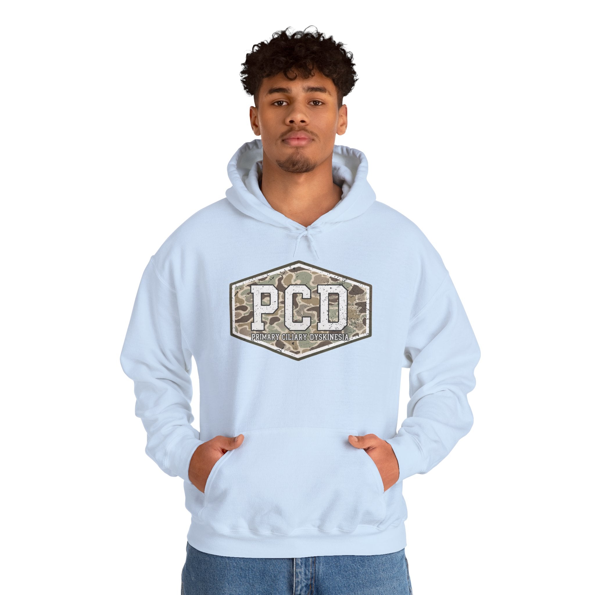 PCD Camo Logo Hoodie – Tactical Military Style Pullover
