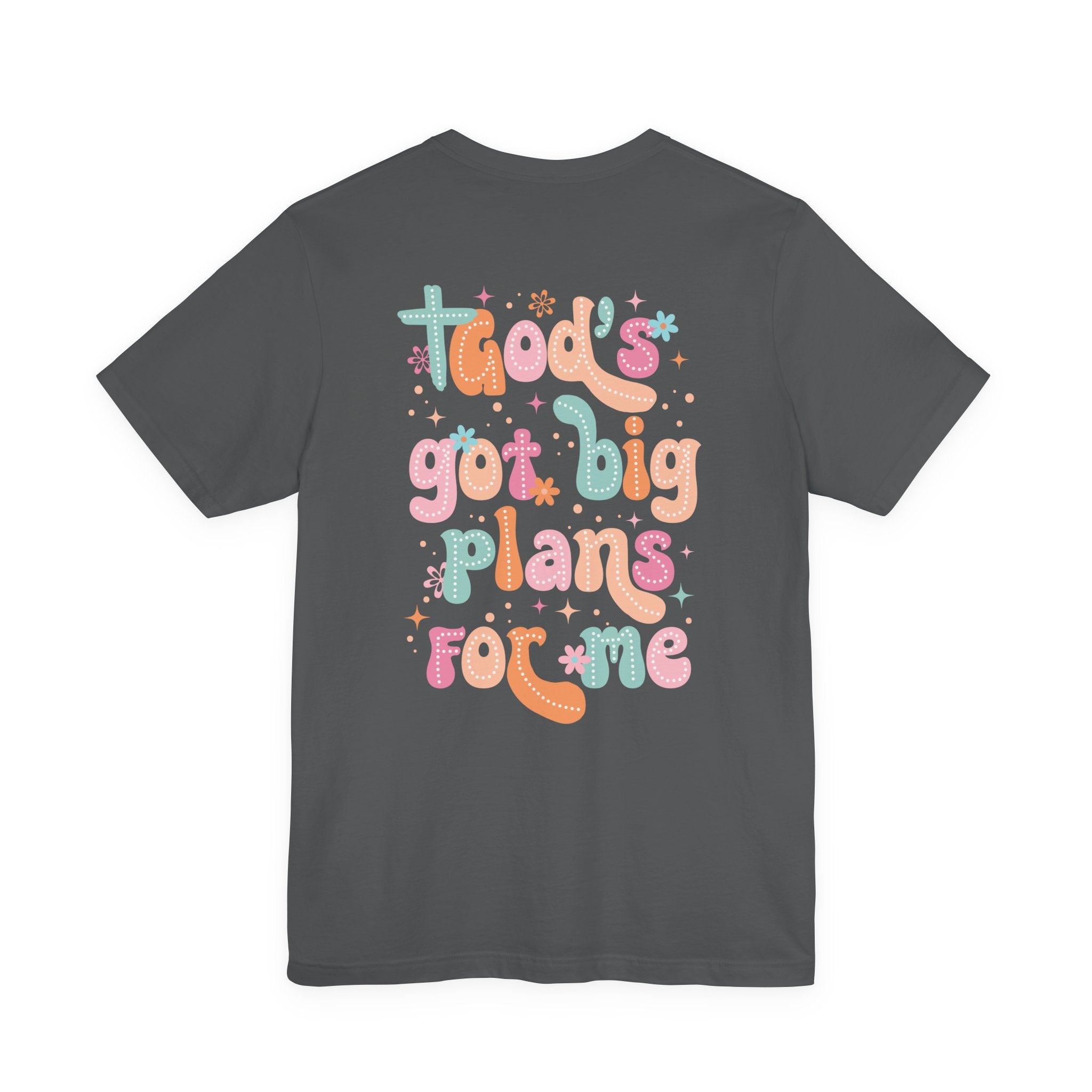 God's Got Big Plans For Me T-Shirt — Christian Mama Cross Tee