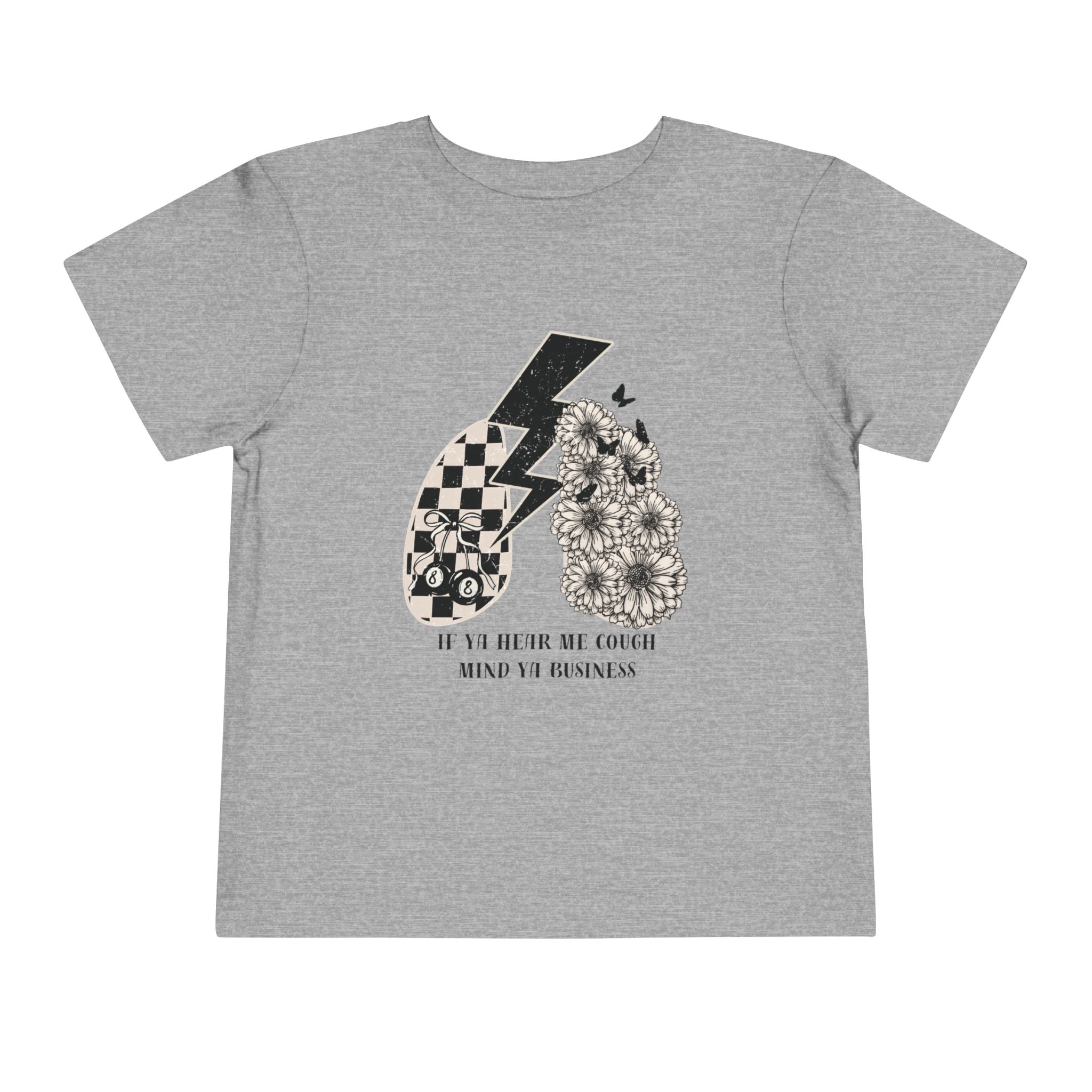 Toddler Tee Lungs Mind ya Business
