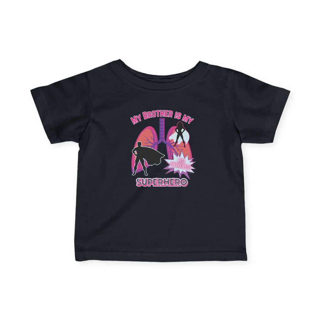 Infant Tee - My Brother is my Superhero - PCD Awareness
