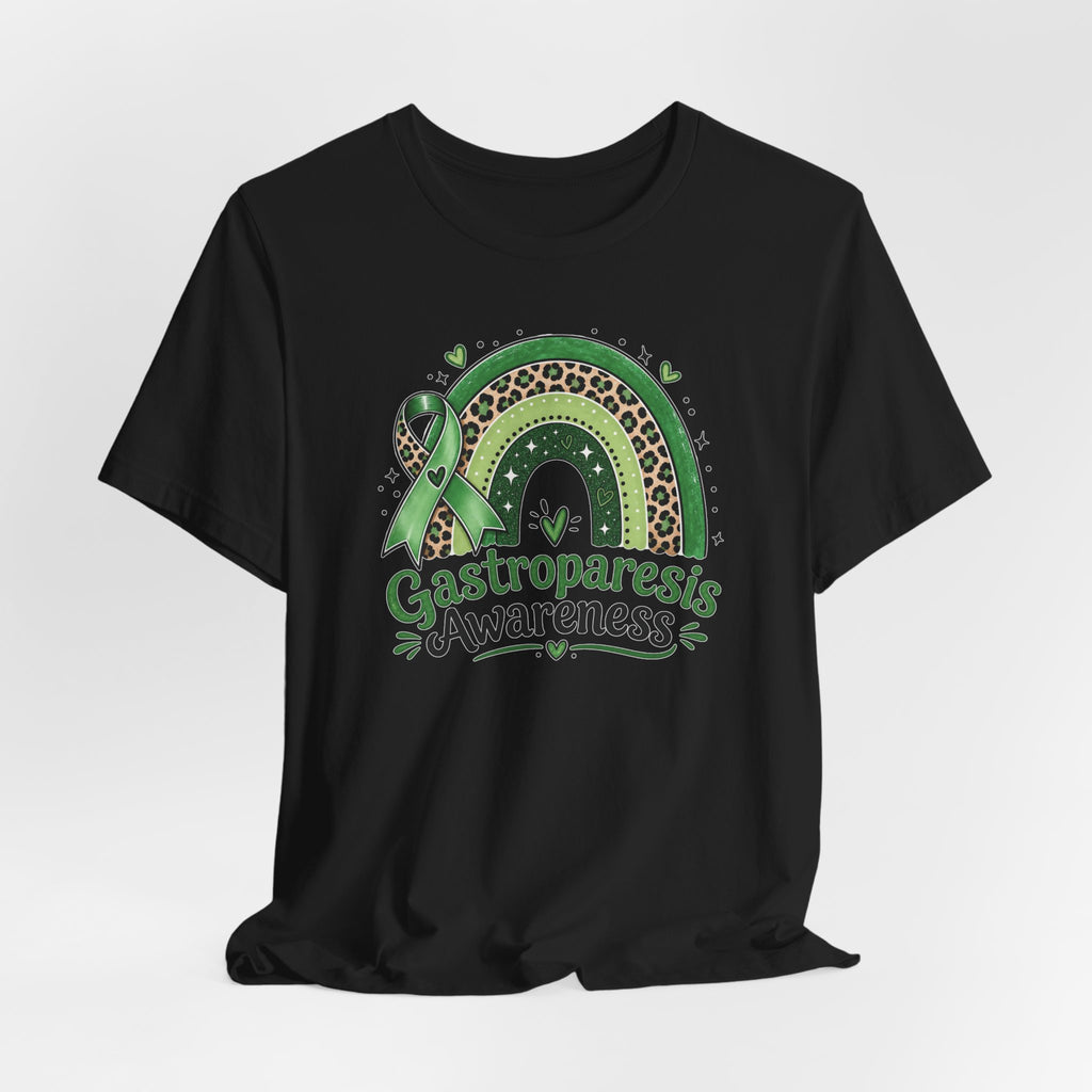 Gastroparesis Awareness Rainbow T-Shirt