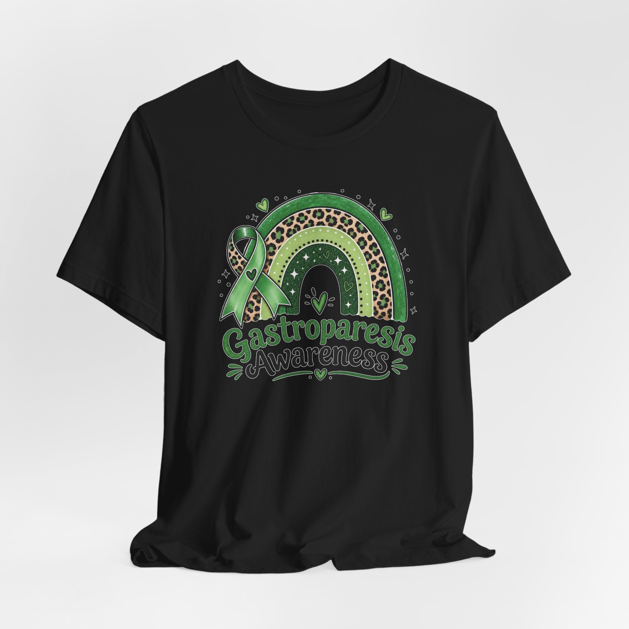 Gastroparesis Awareness Rainbow T-Shirt