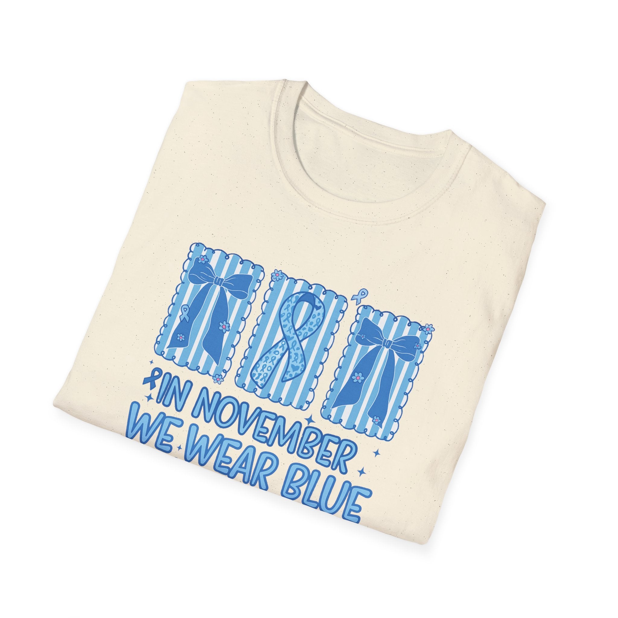 Diabetes Awareness T-Shirt — "In November We Wear Blue"